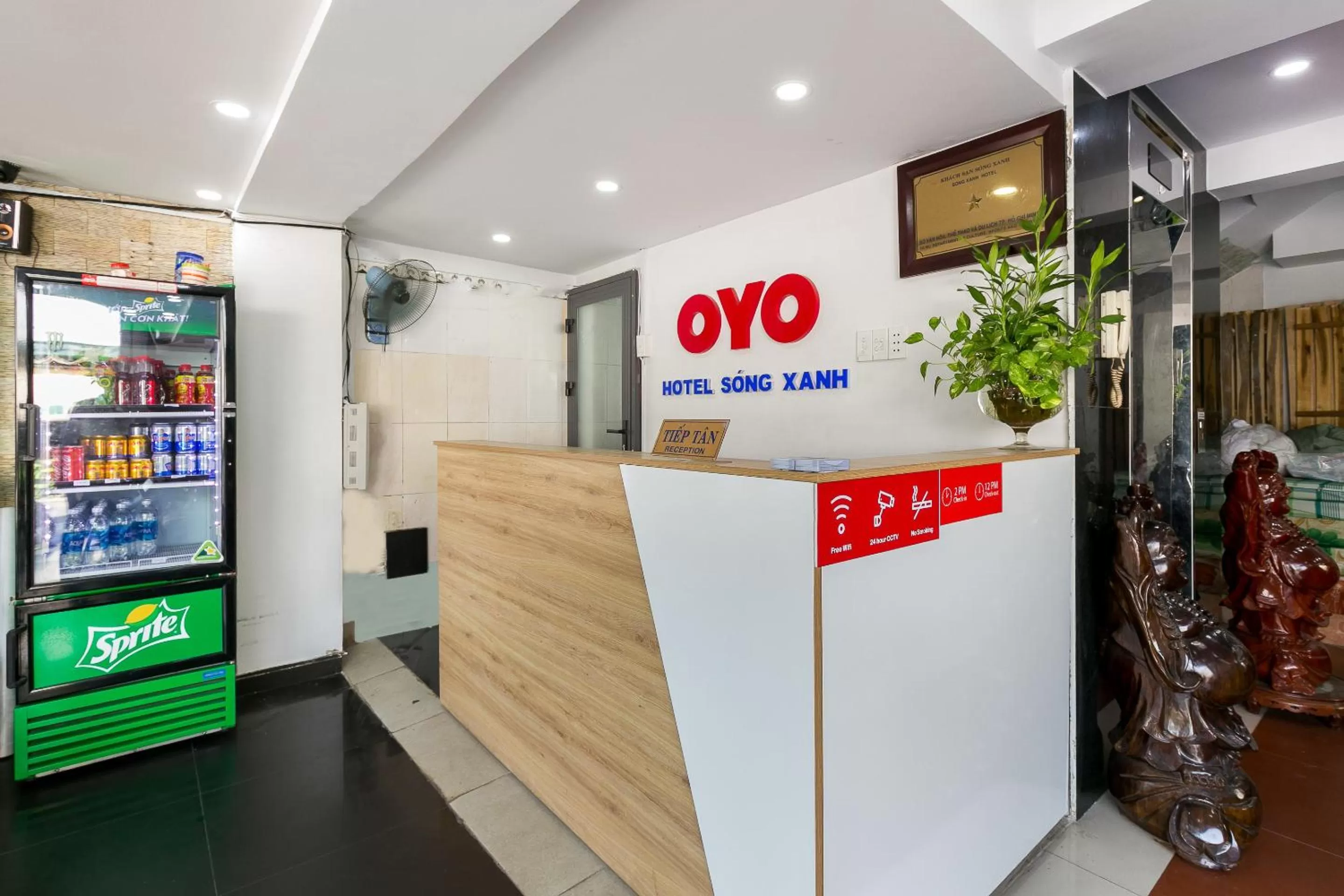 Lobby or reception in Song Xanh Hotel near SECC - FV