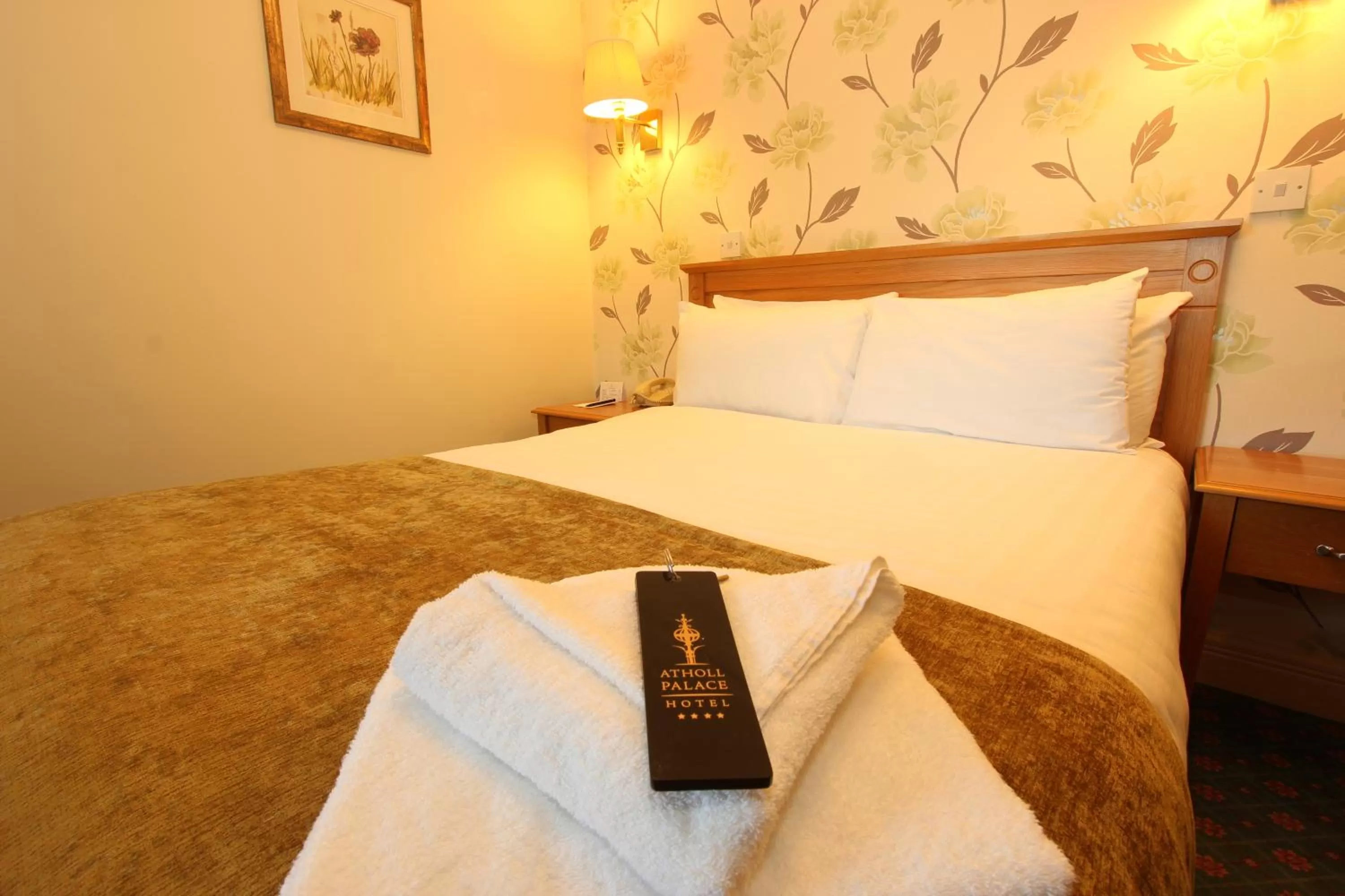 Bed in The Atholl Palace