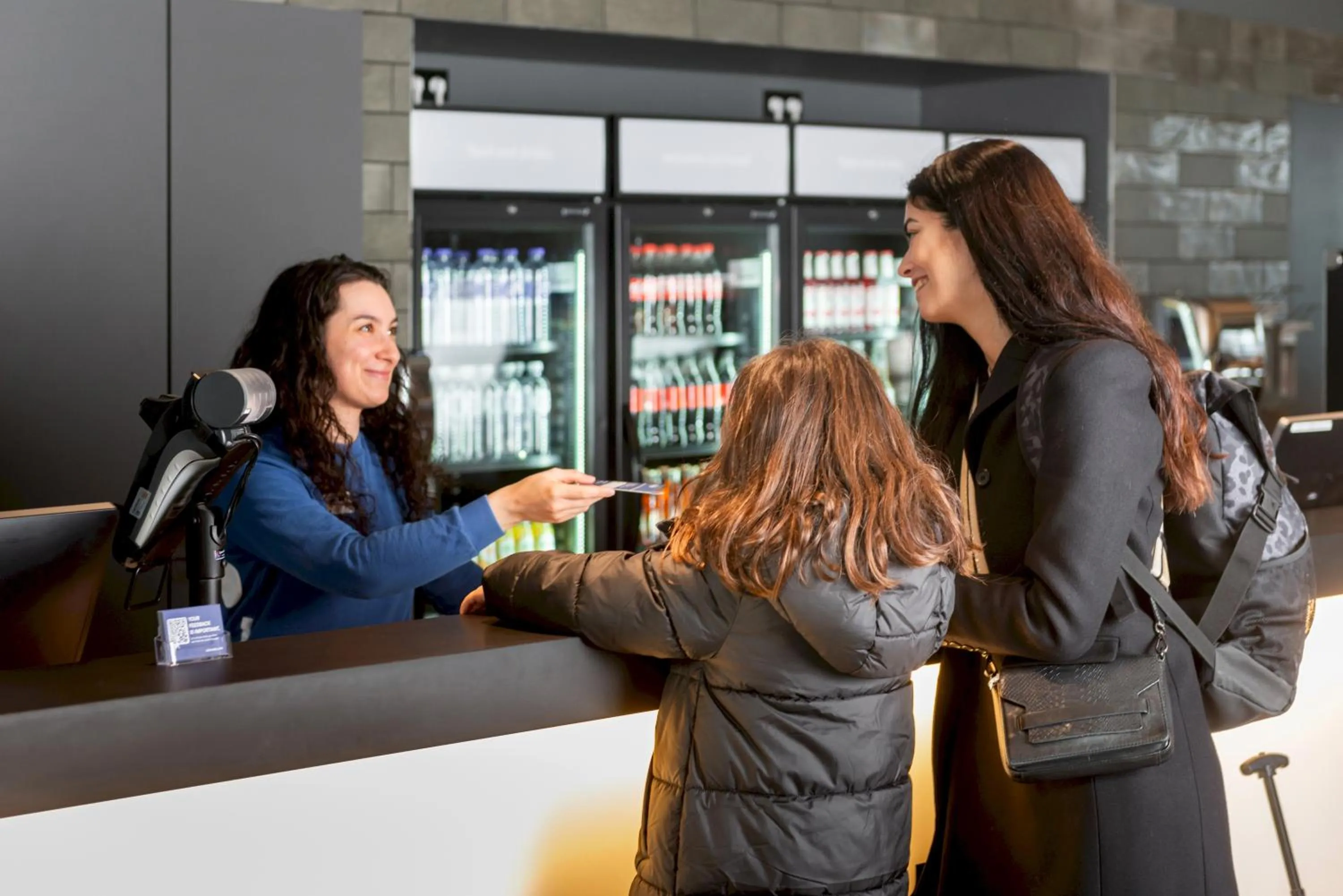 Lobby or reception in a&o Copenhagen Sydhavn