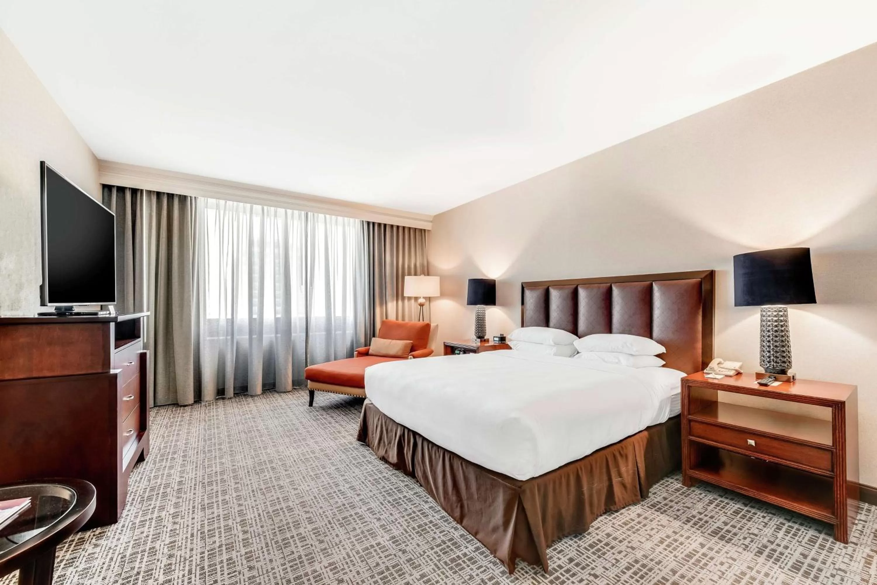 Presidential Suite - King Room - High Floor in Hotel Fera Anaheim, a DoubleTree by Hilton Hotel