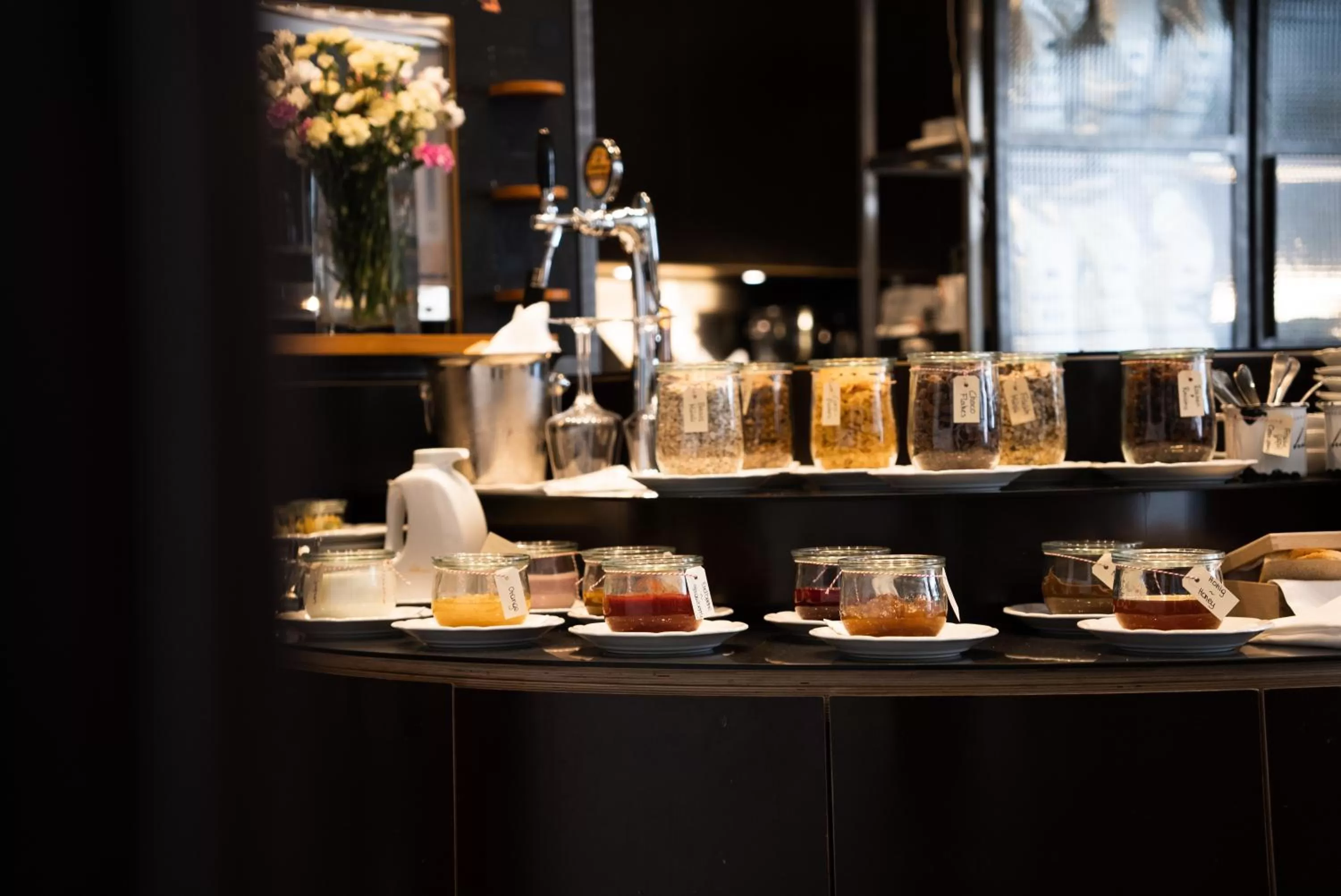 Buffet breakfast in Buxbaum Beletage Design & Boutique Hotel