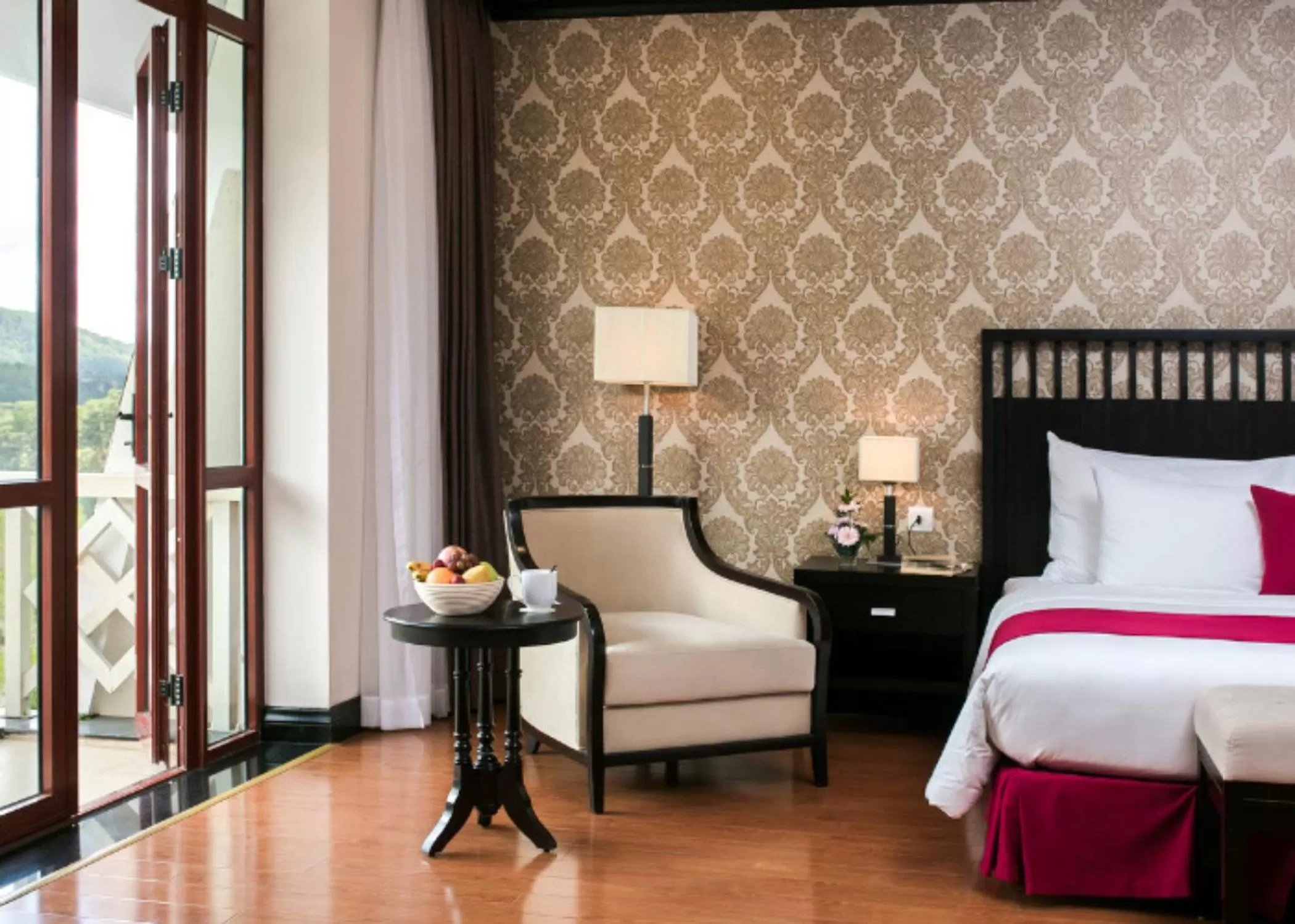 Bedroom, Bed in Swiss-Belresort Tuyen Lam