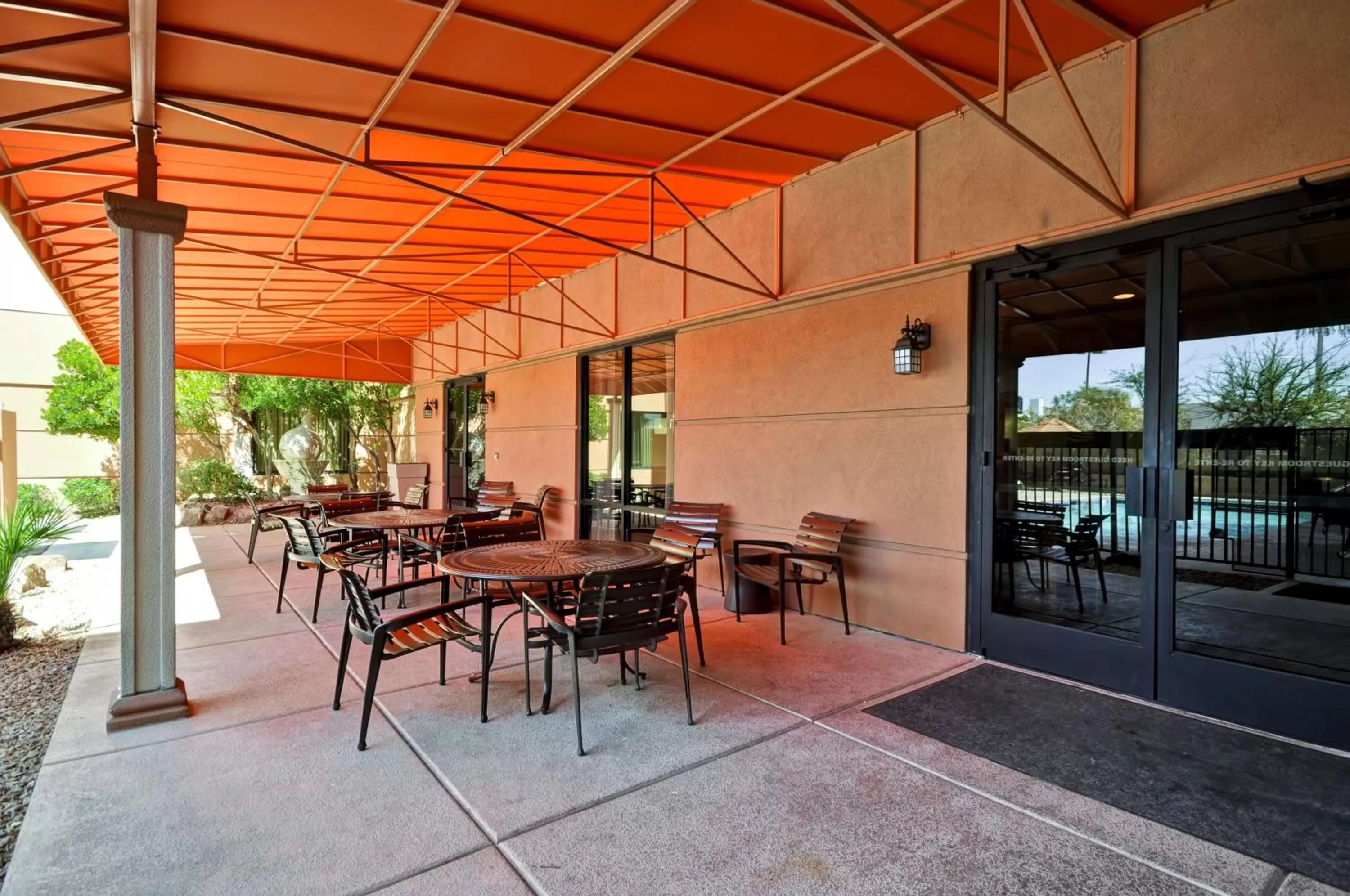 Patio in Hyatt Place Las Vegas