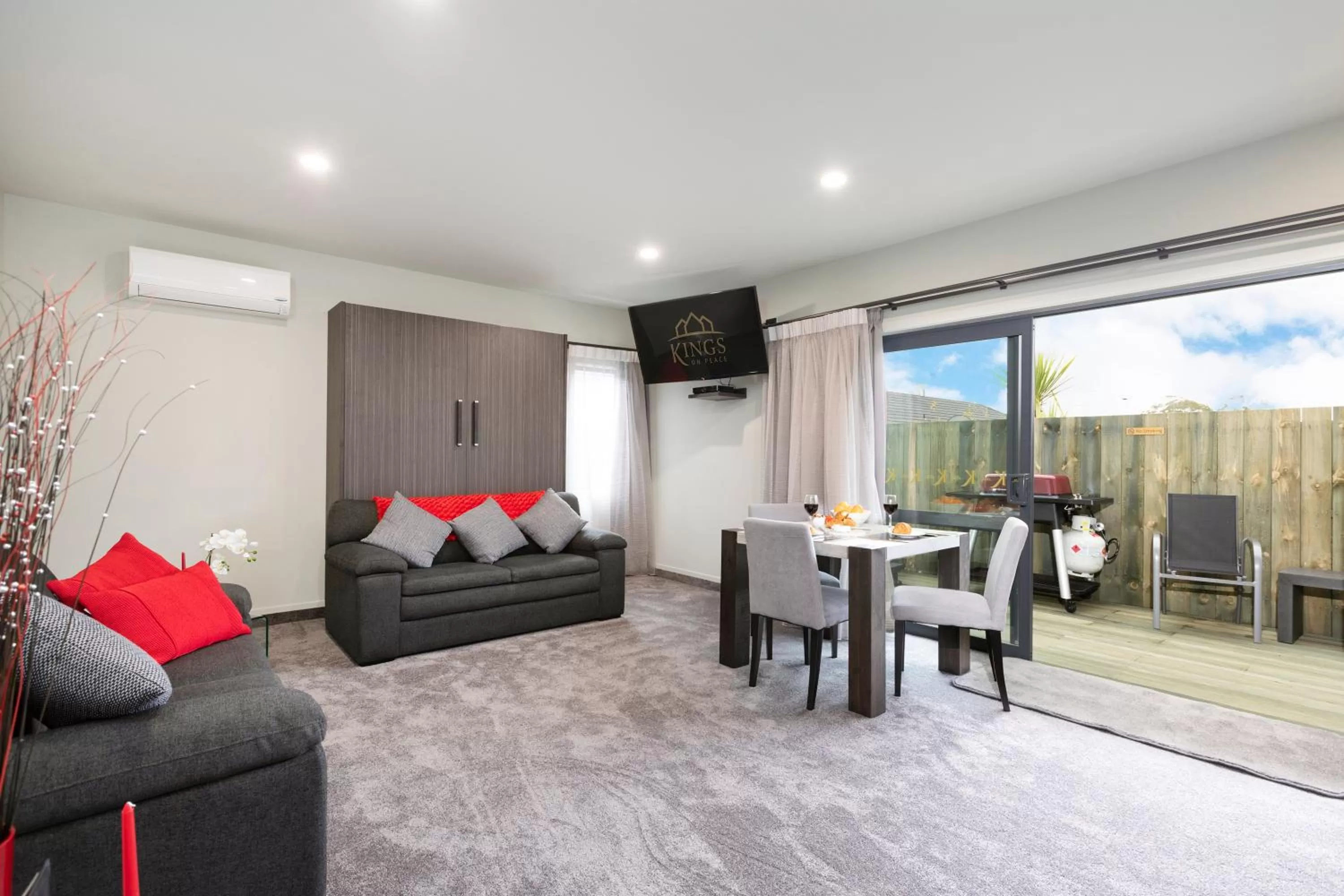 Living room in Kings On Peace