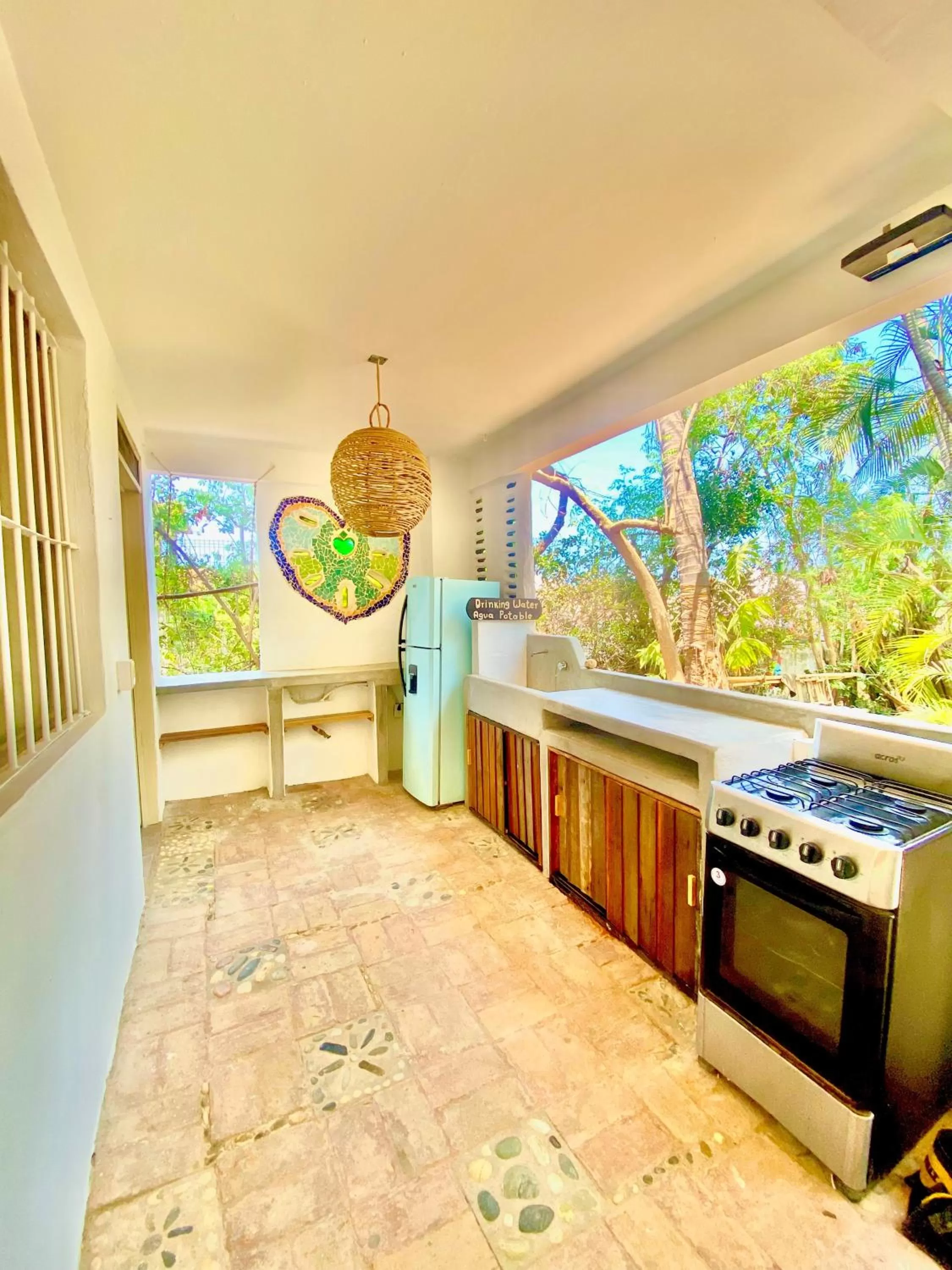 Kitchen or kitchenette in El Eden Escondido