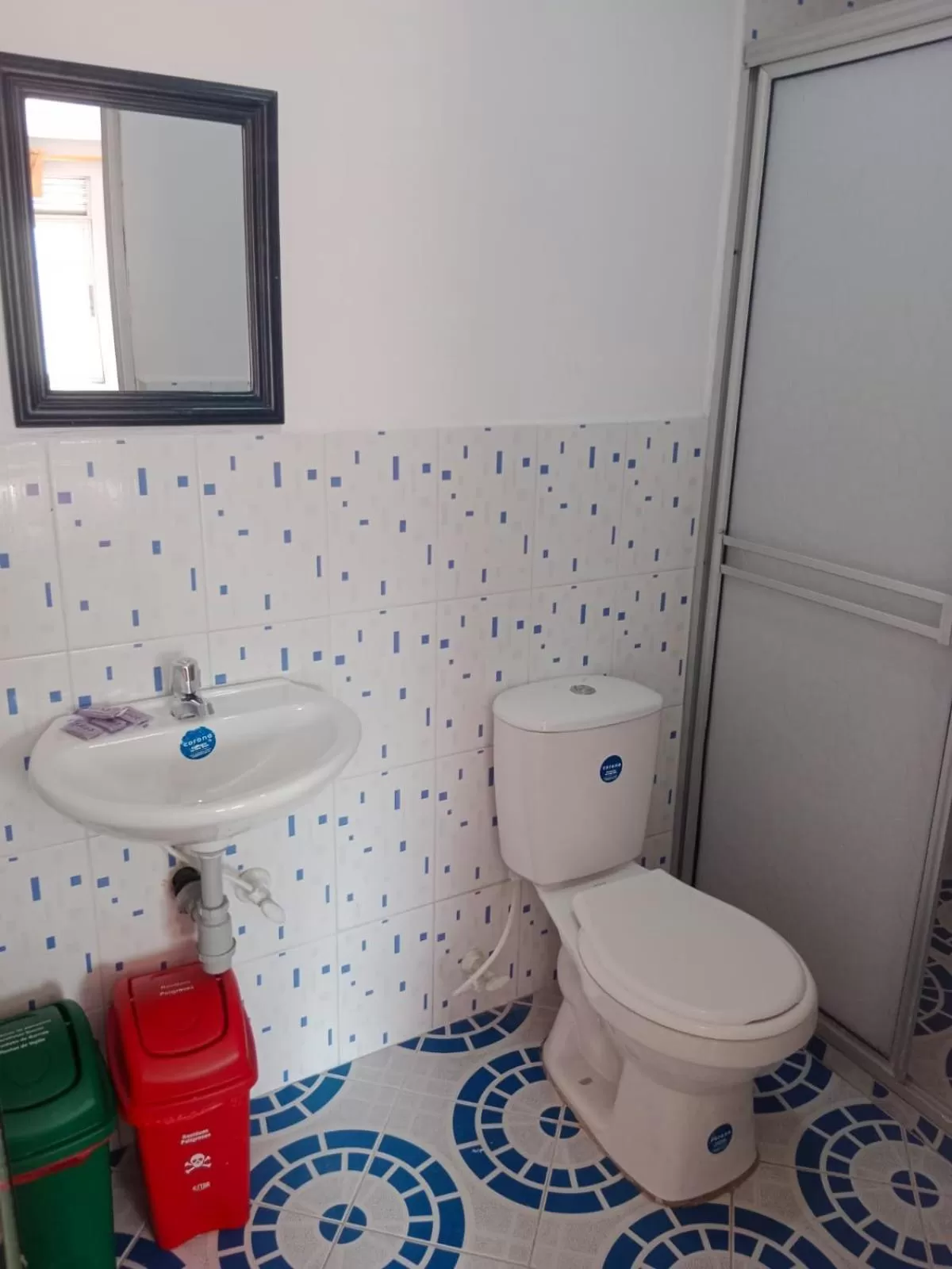 Bathroom in Hotel El Deportista