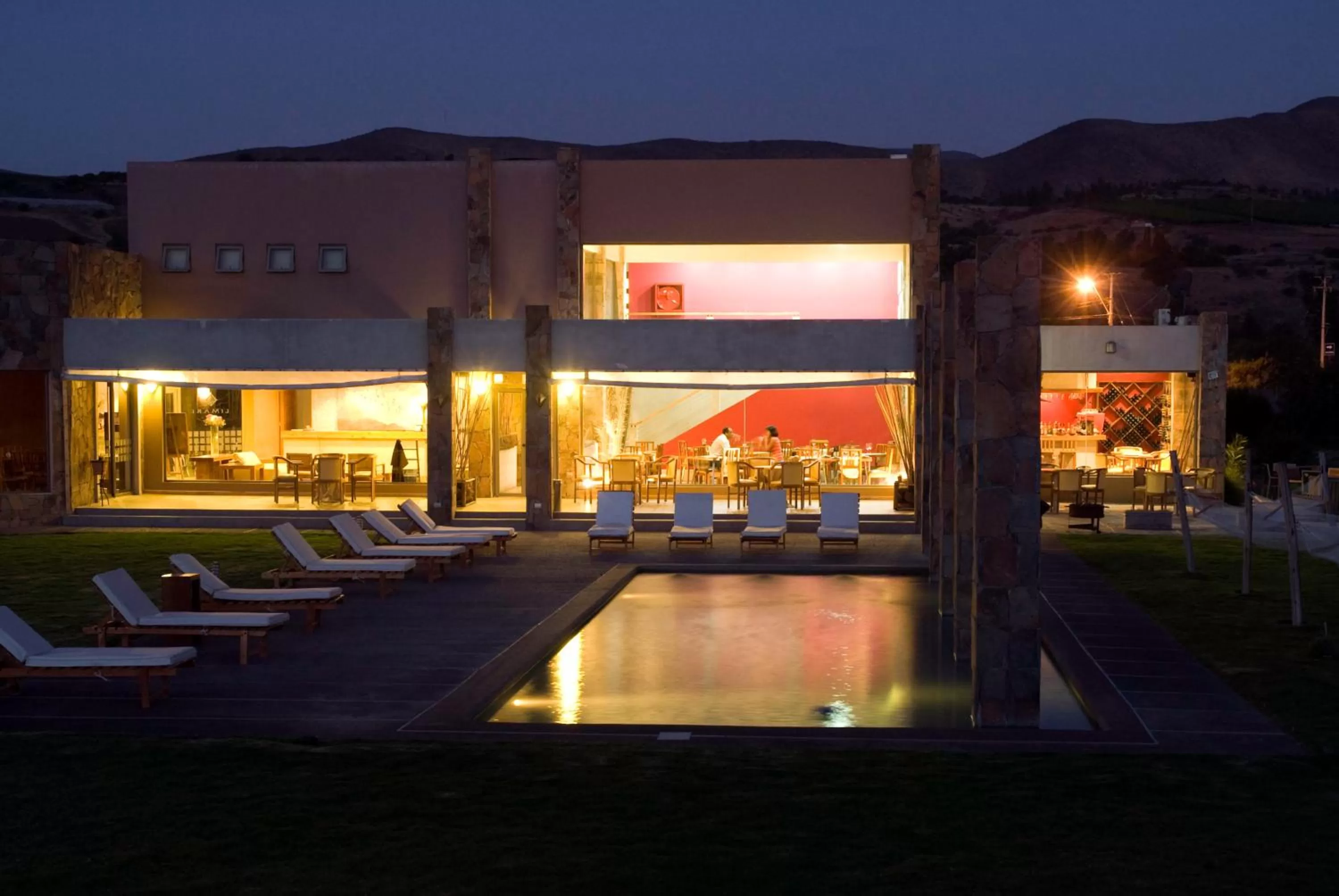 Facade/entrance in Hotel Limari