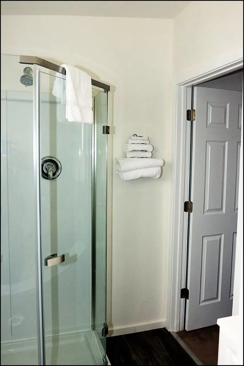 Bathroom in Antler Motel