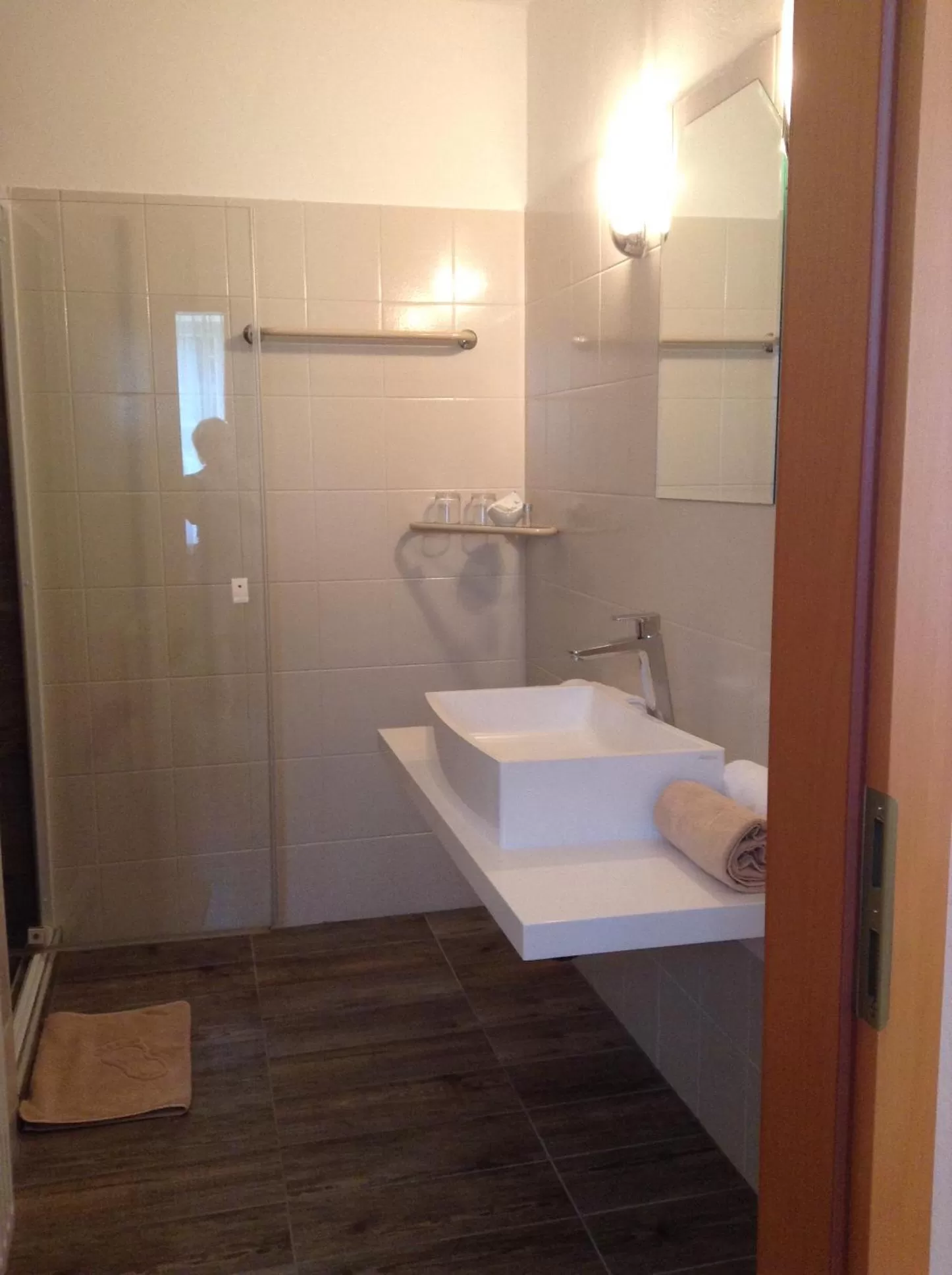 Bathroom in Hotel Zsida