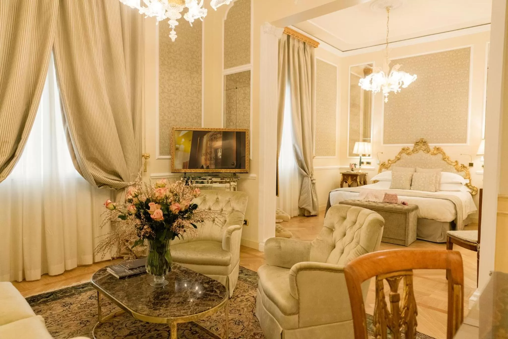 Photo of the whole room in Grand Hotel Majestic gia' Baglioni
