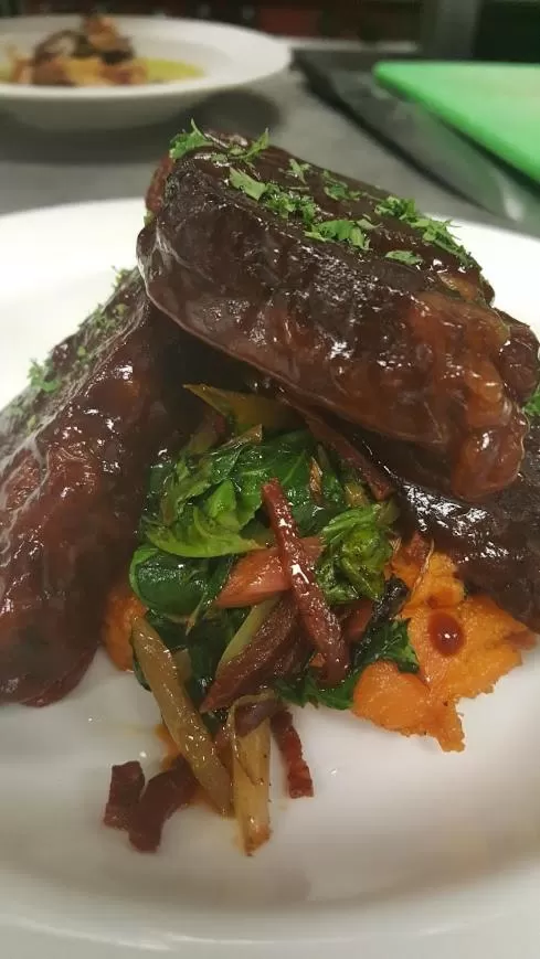 Food close-up in The Old Lyme Inn