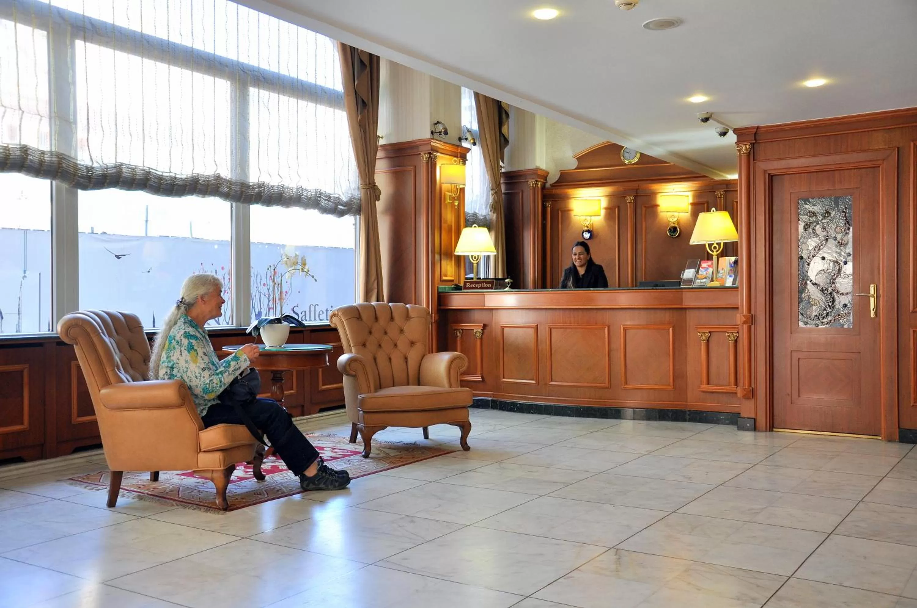Lobby or reception in Hotel Centrum Istanbul