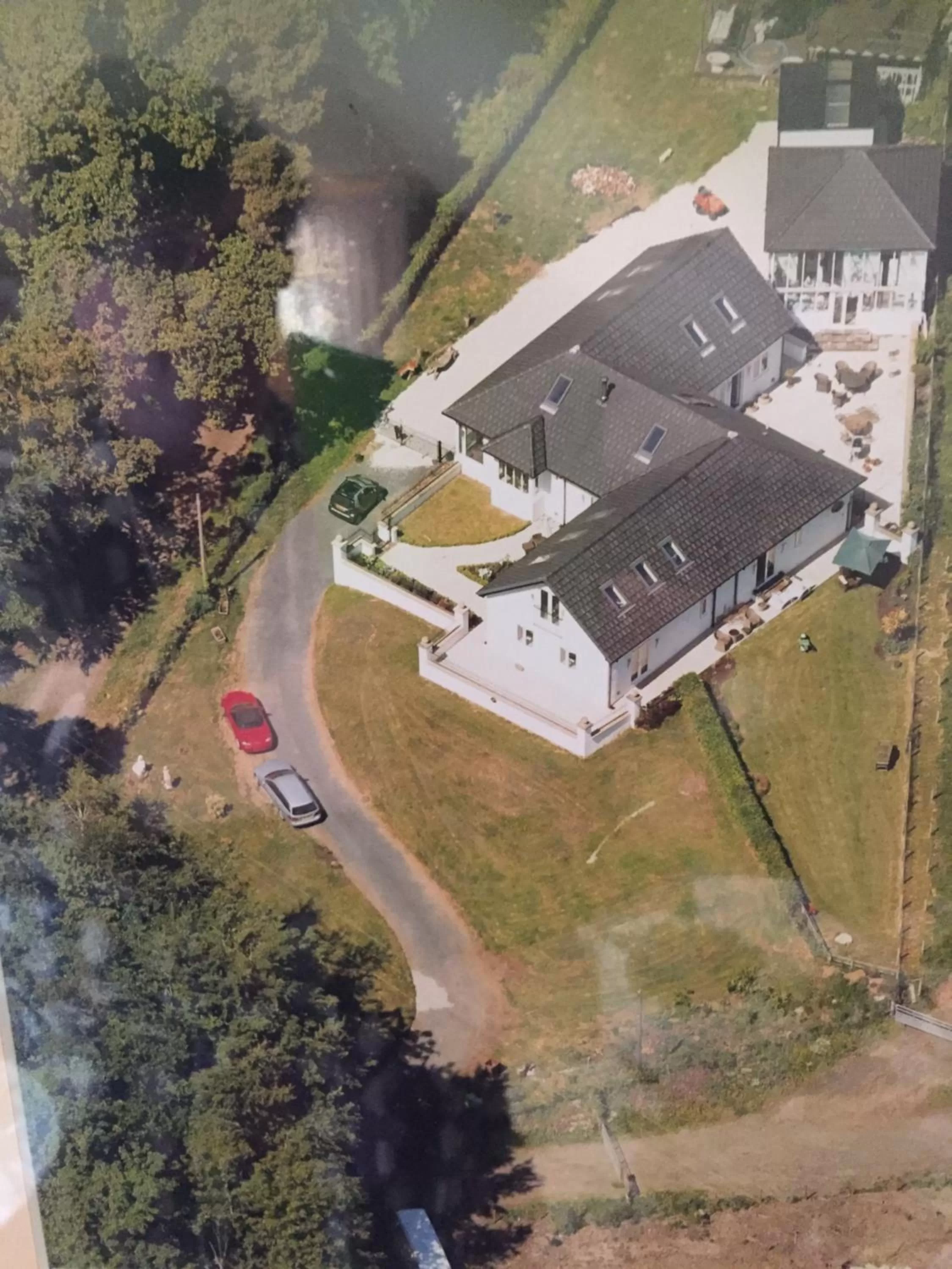 Bird's eye view in Retreat at The Knowe Auchincruive Estate