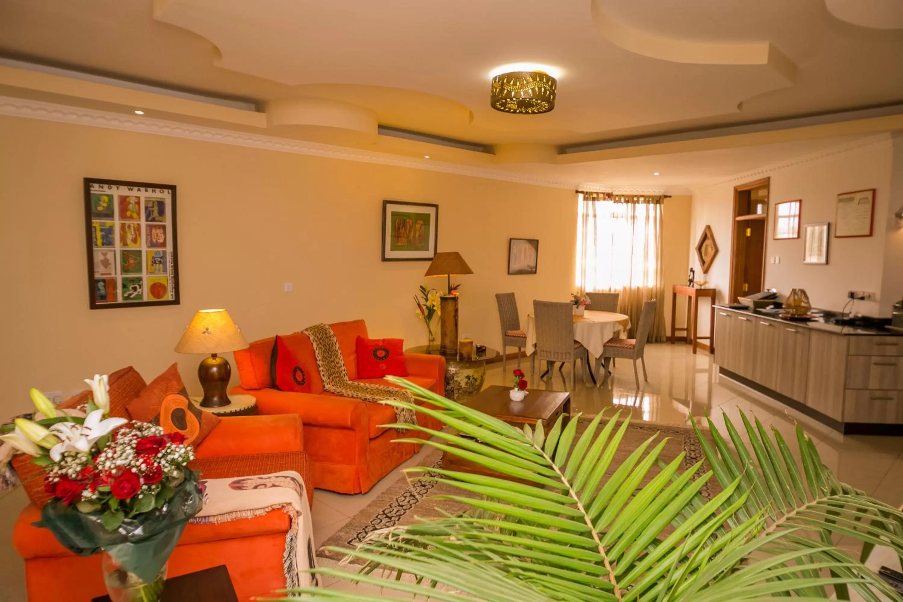 Living room, Seating Area in Hotel Rudi