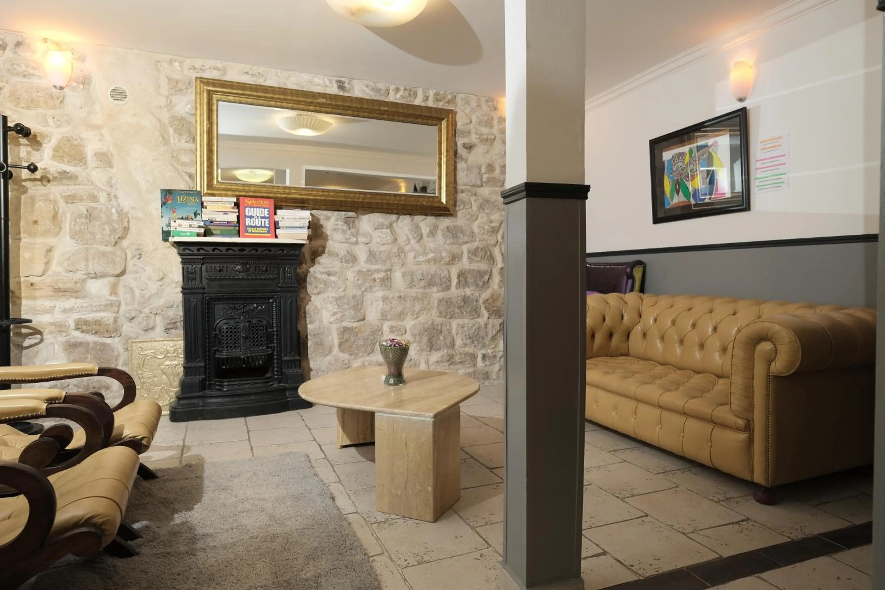 Lobby or reception in Grand Hôtel de Clermont