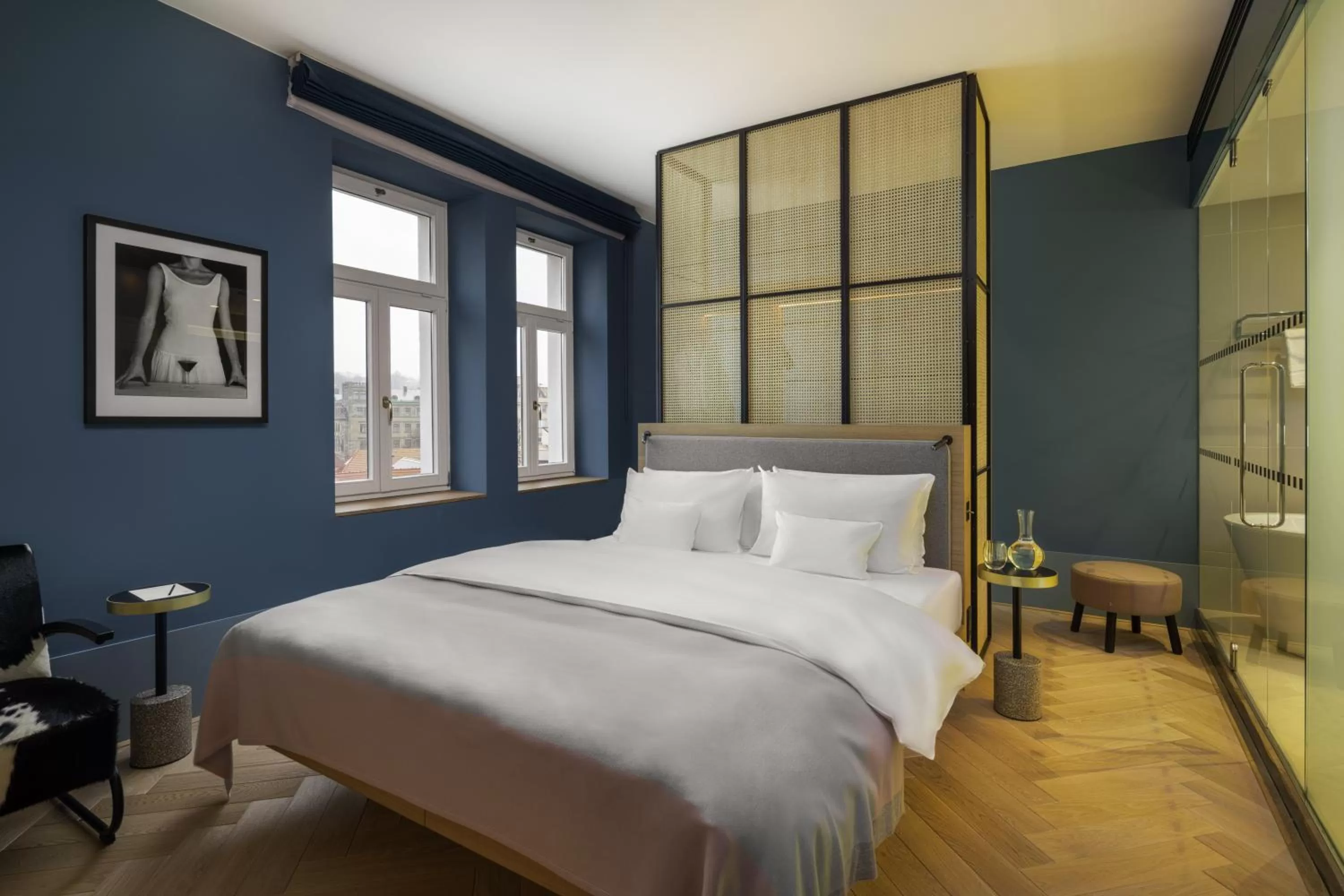 Bed in Maximilian Hotel