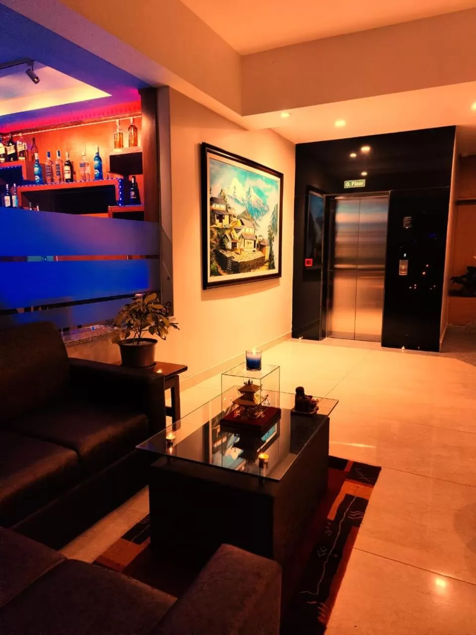 Lobby or reception in Hotel Krishna Kathmandu