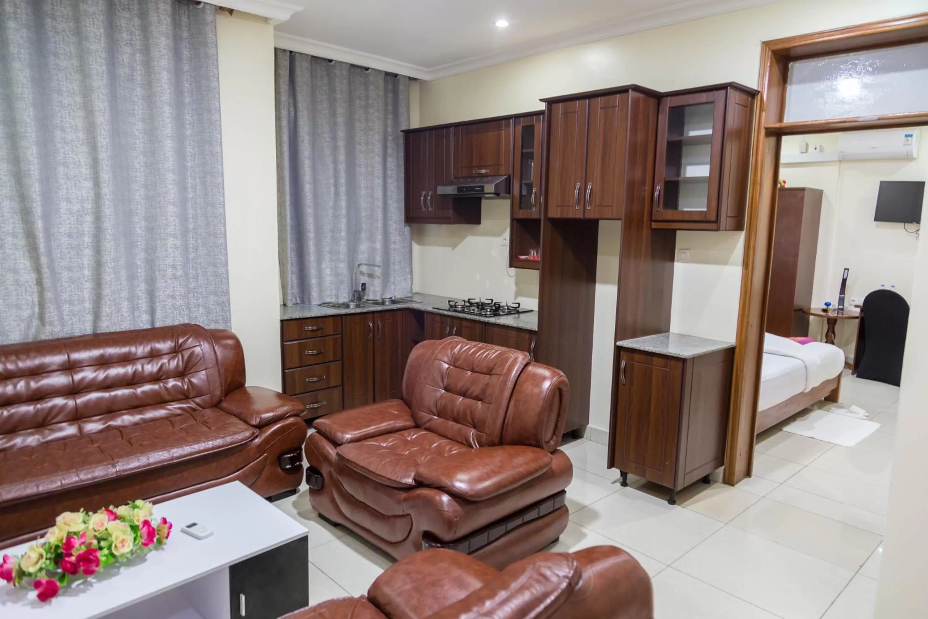 Bedroom in Olympic Hotel