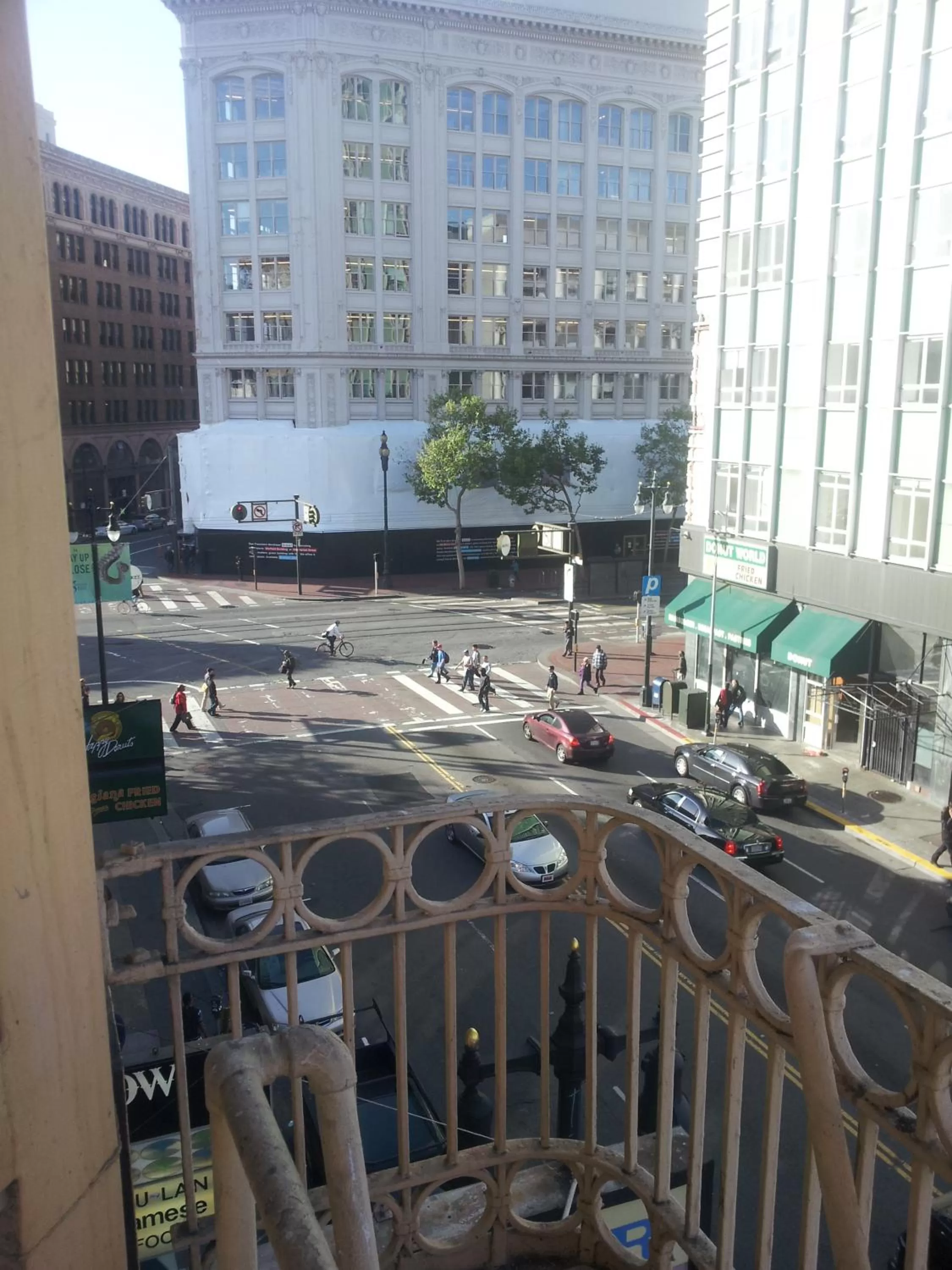 View (from property/room) in Winsor Hotel