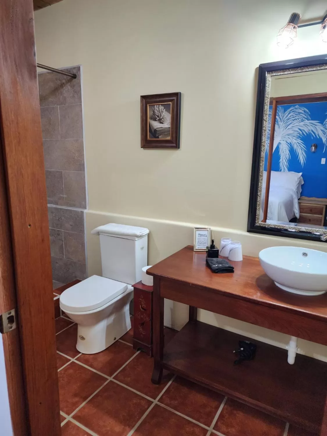 Toilet in The BNB on Triggerfish Close to the airport