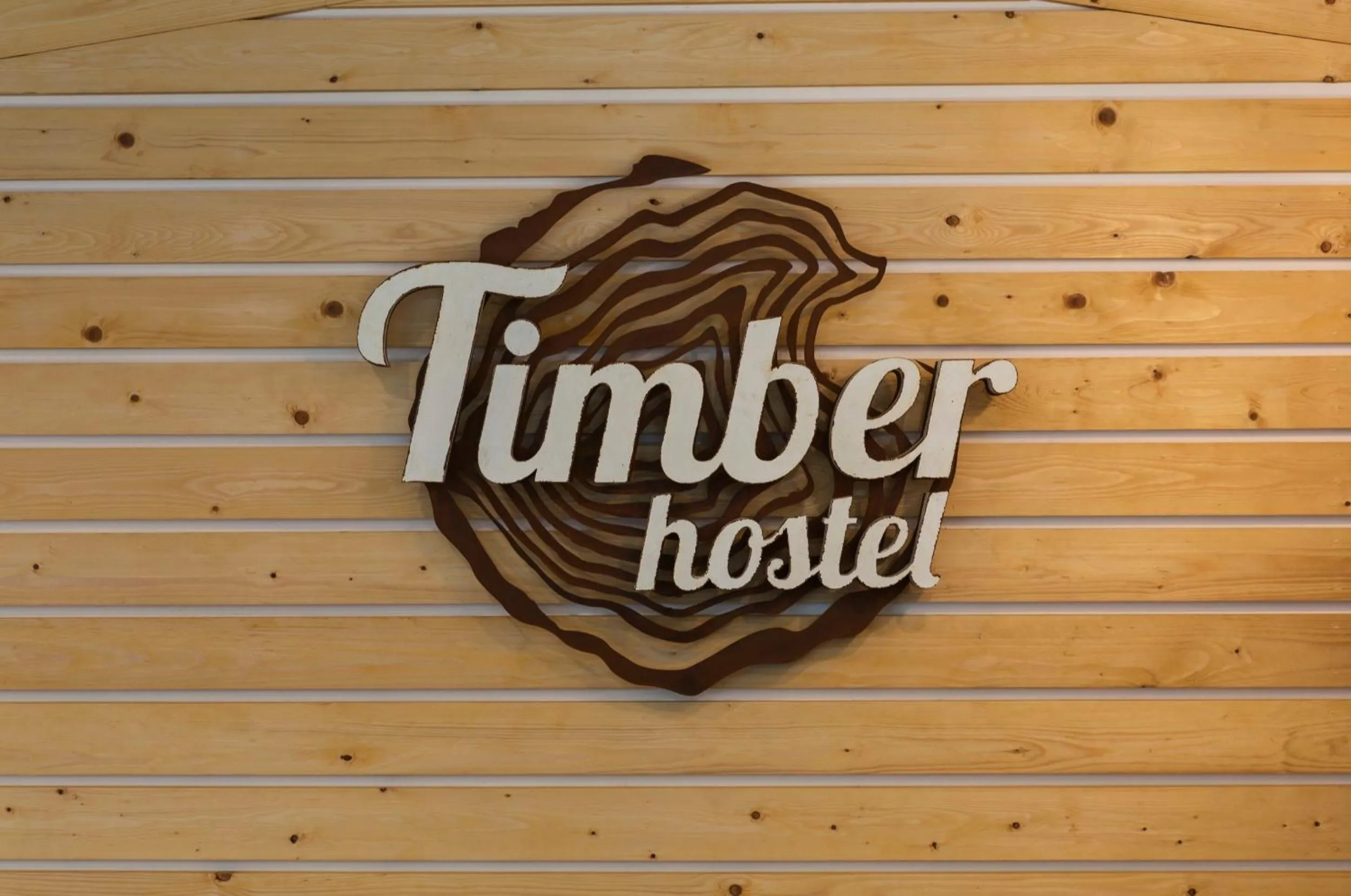 Logo/Certificate/Sign in Timber Hostel
