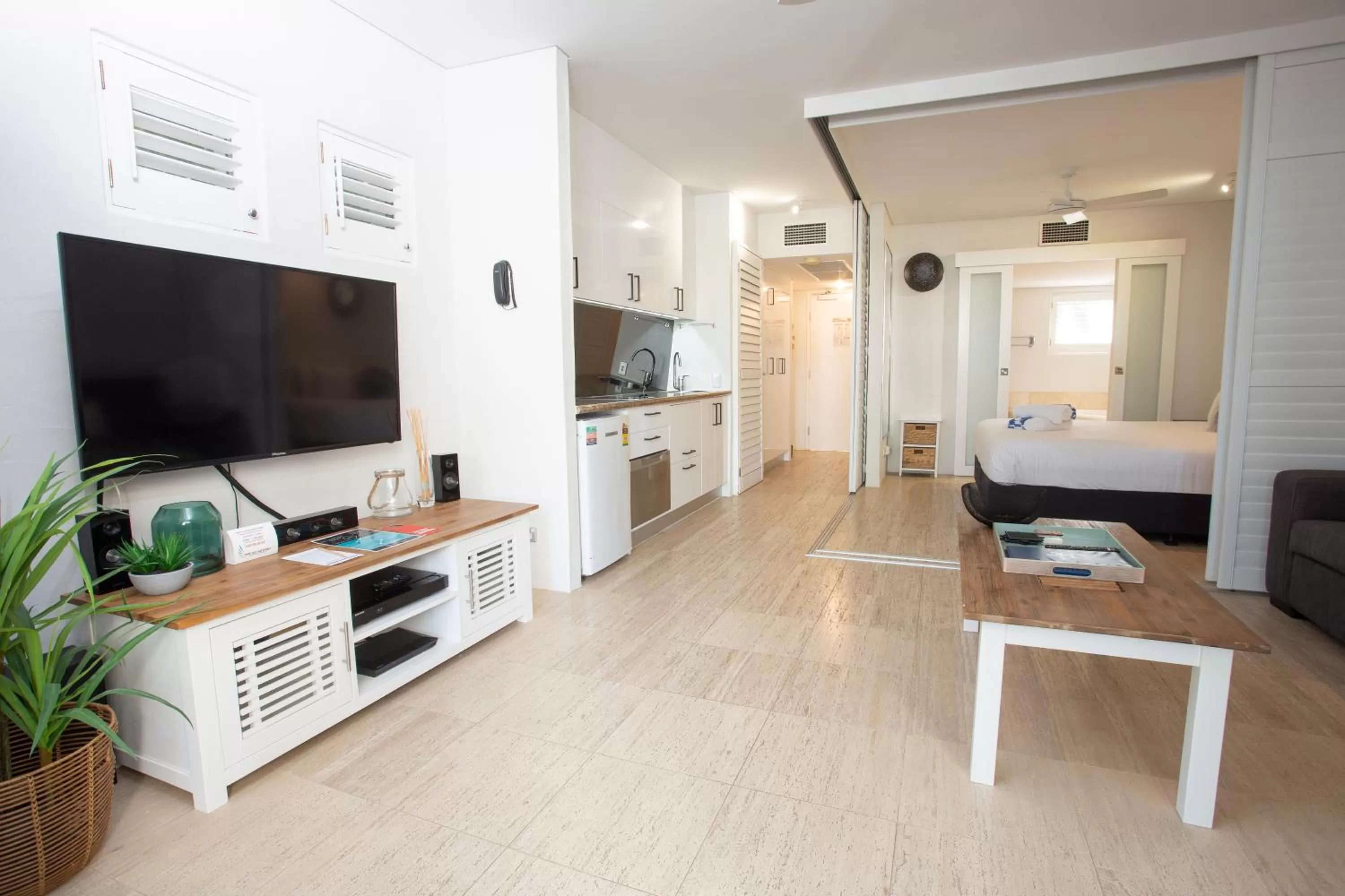 Kitchen or kitchenette in Noosa Blue Resort