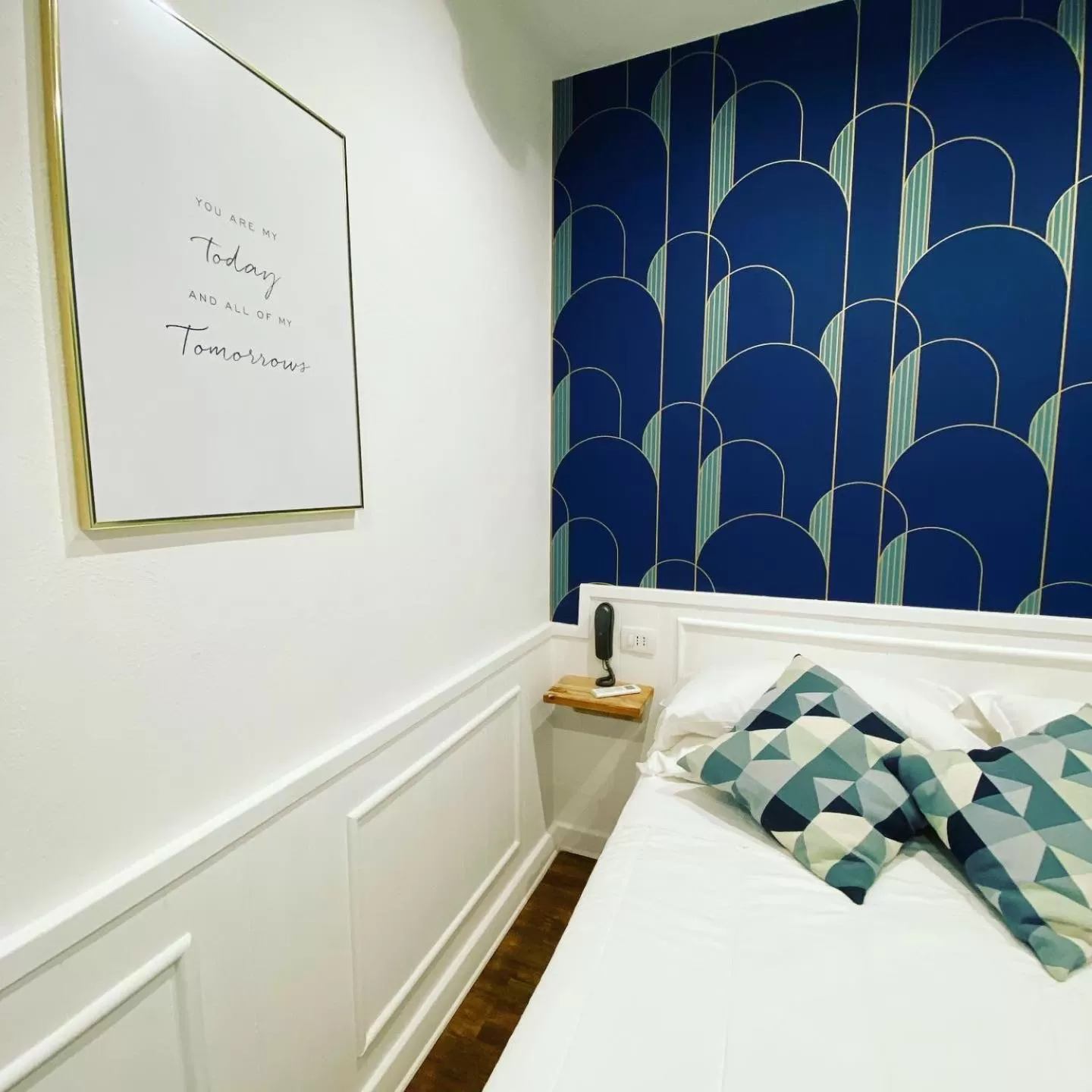 Bed in Hotel Europeo Napoli