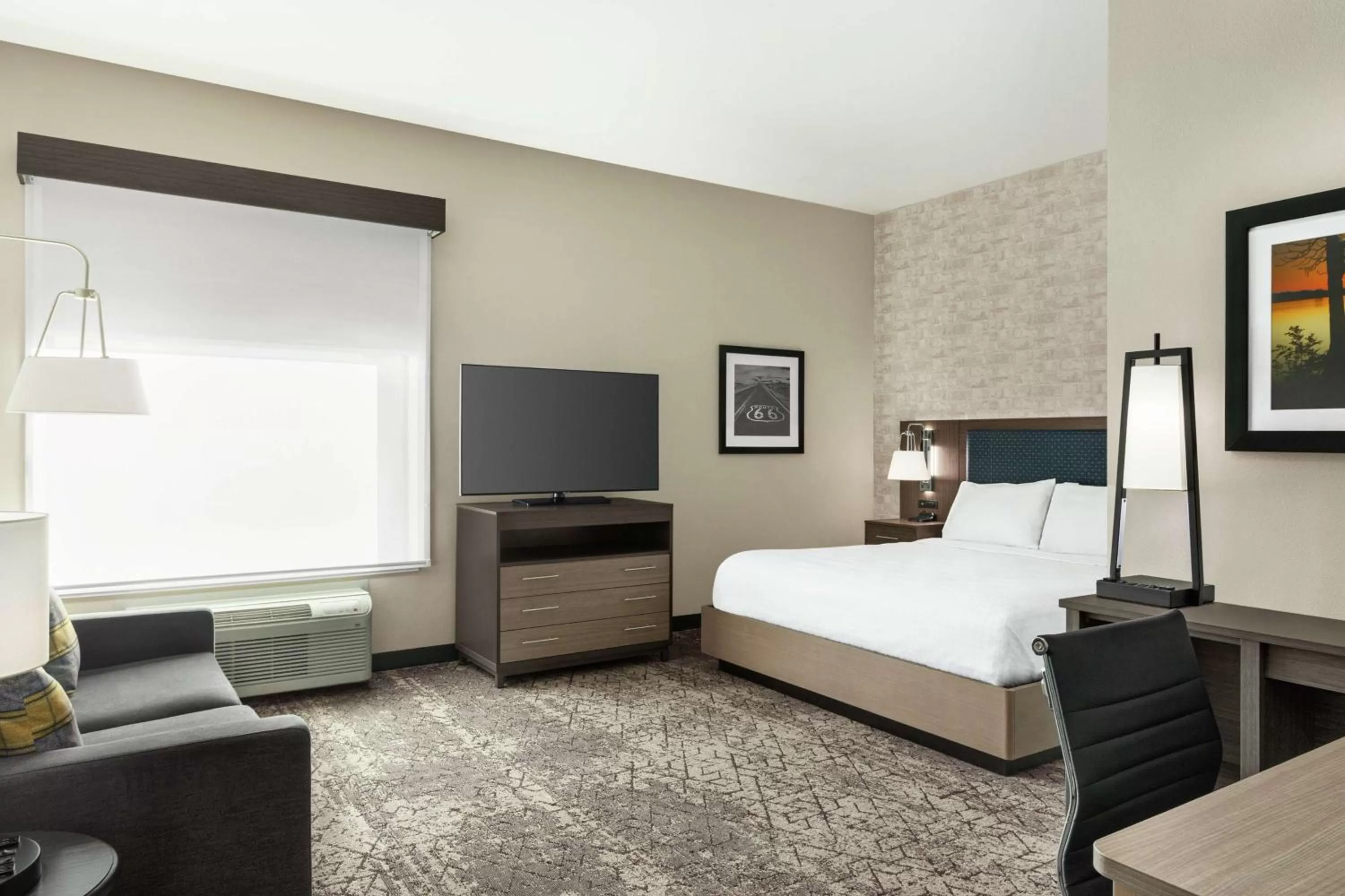 Bedroom, Bed in Homewood Suites By Hilton Springfield Medical District