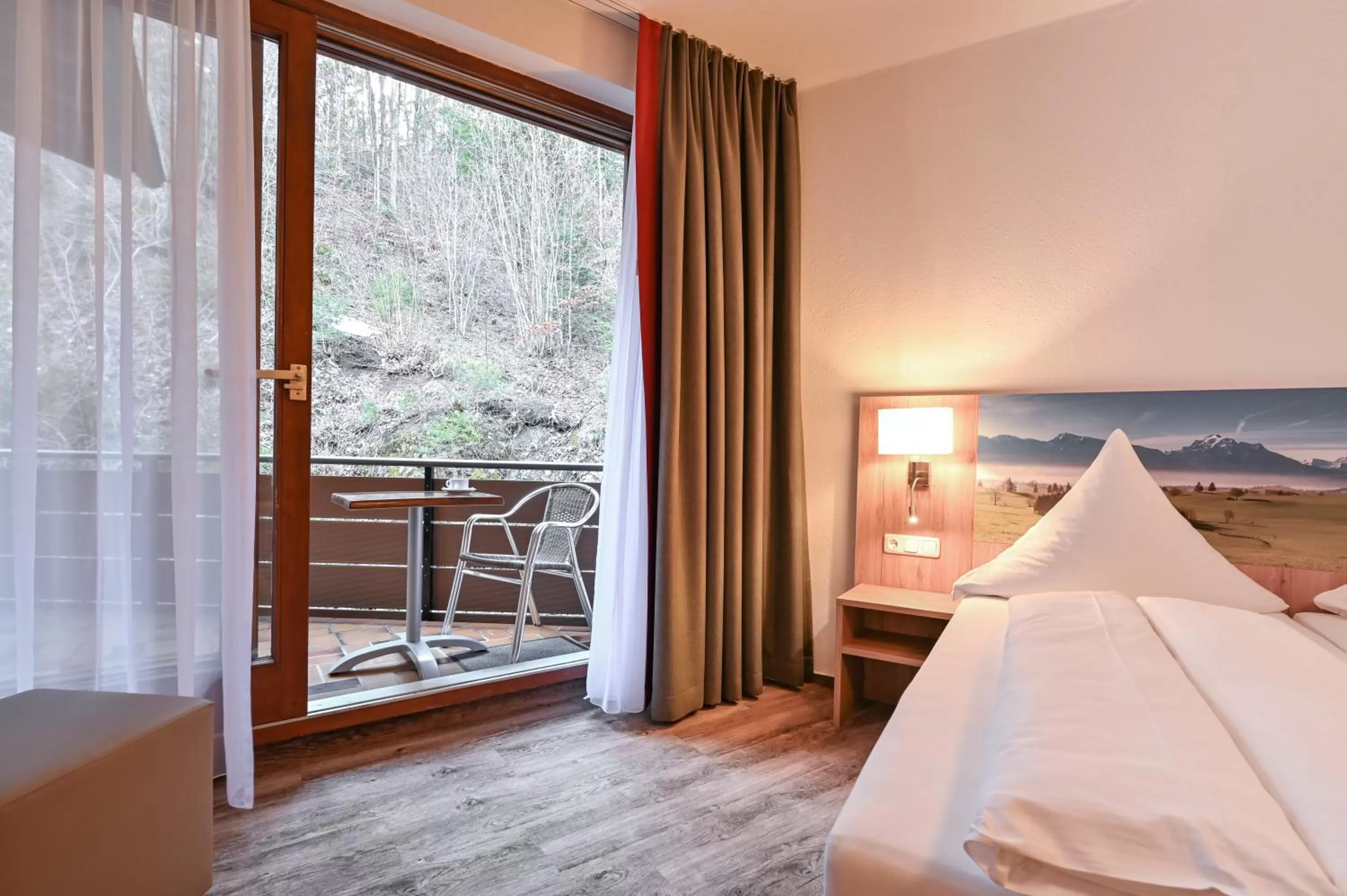 Balcony/Terrace, Bed in Hotel Ruchti - Zeit für mich