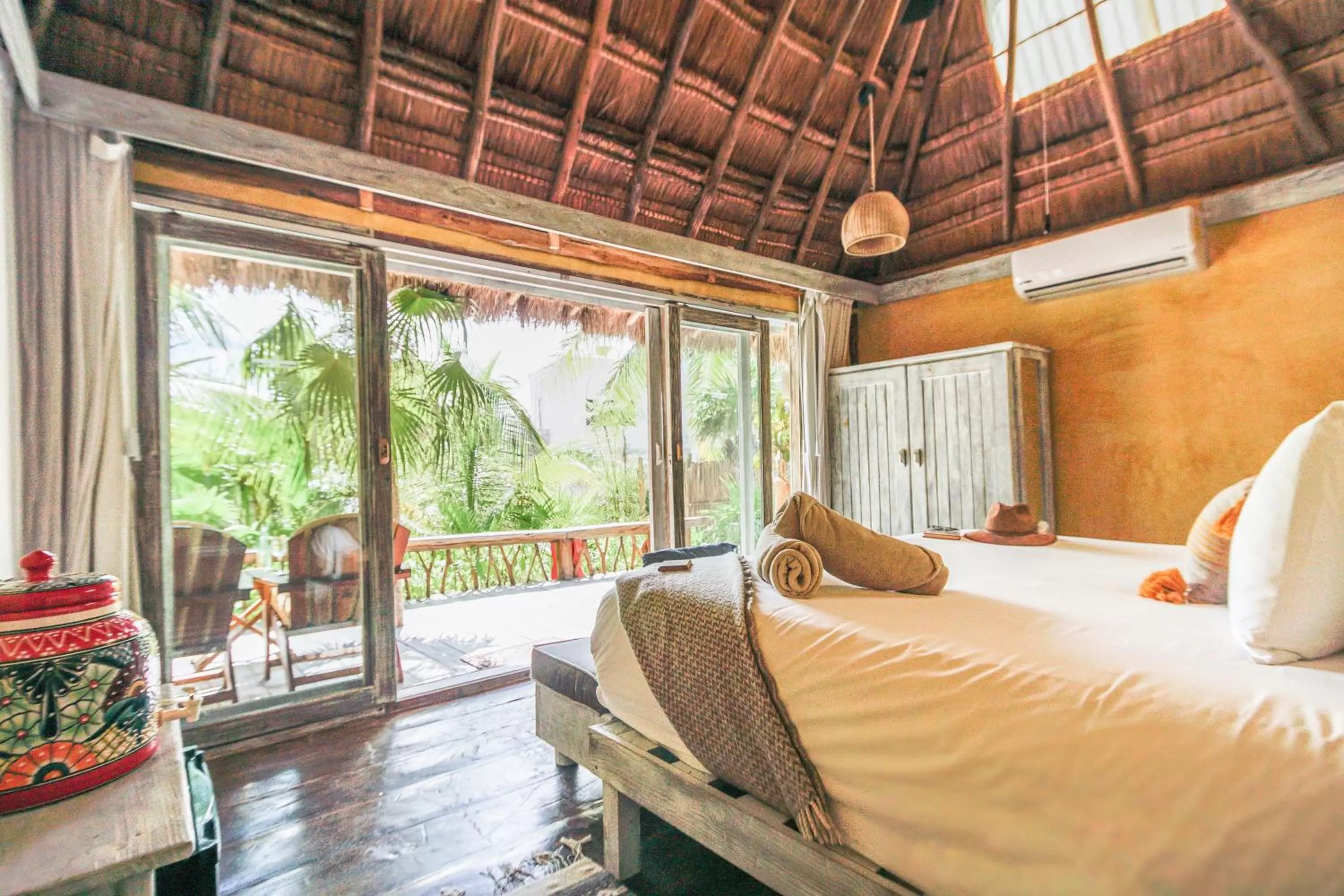 Photo of the whole room, Bed in Villa Pescadores Tulum-Beachfront hotel by Ahau Collection