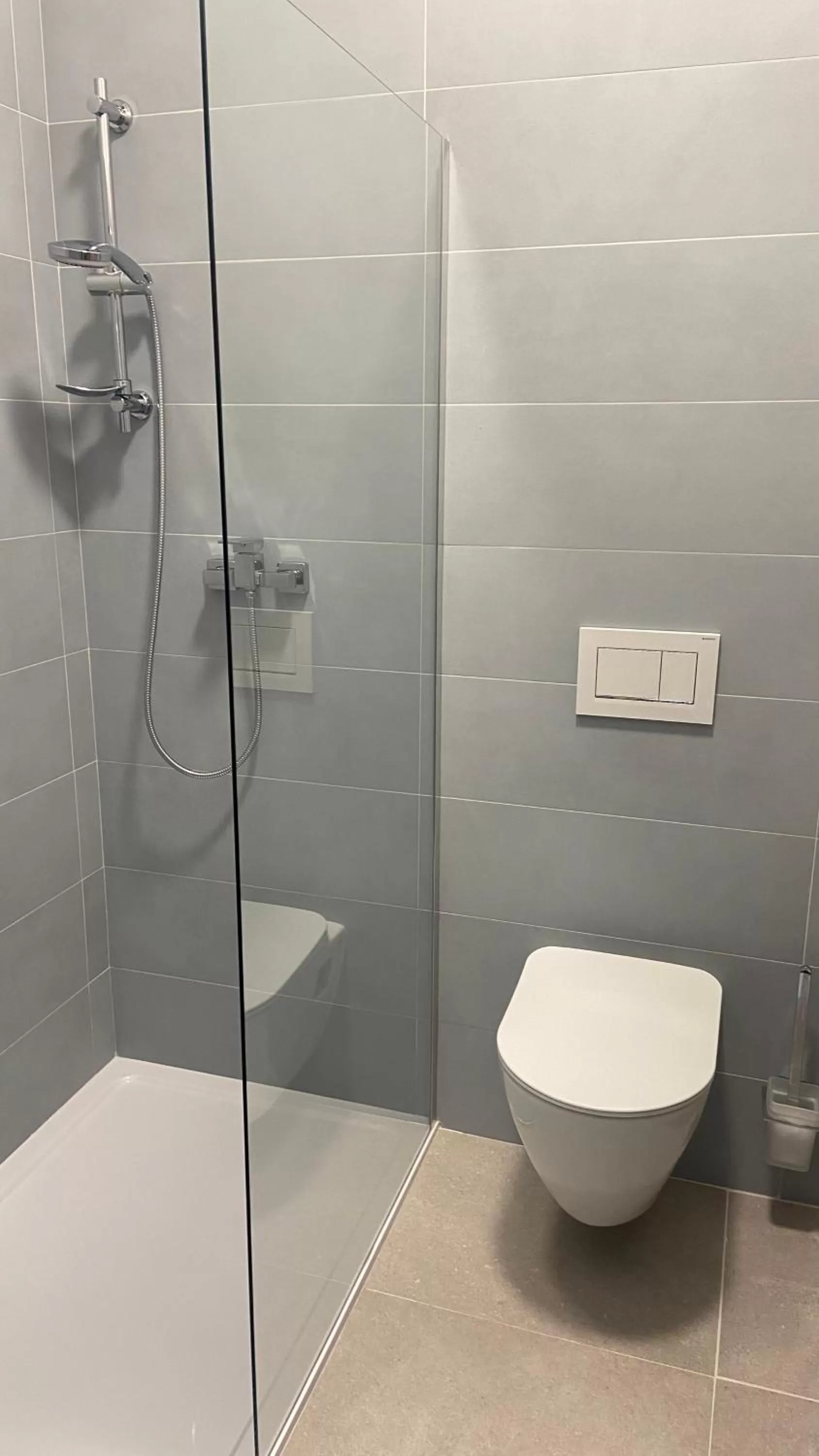 Bathroom in Aparthotel Slezák