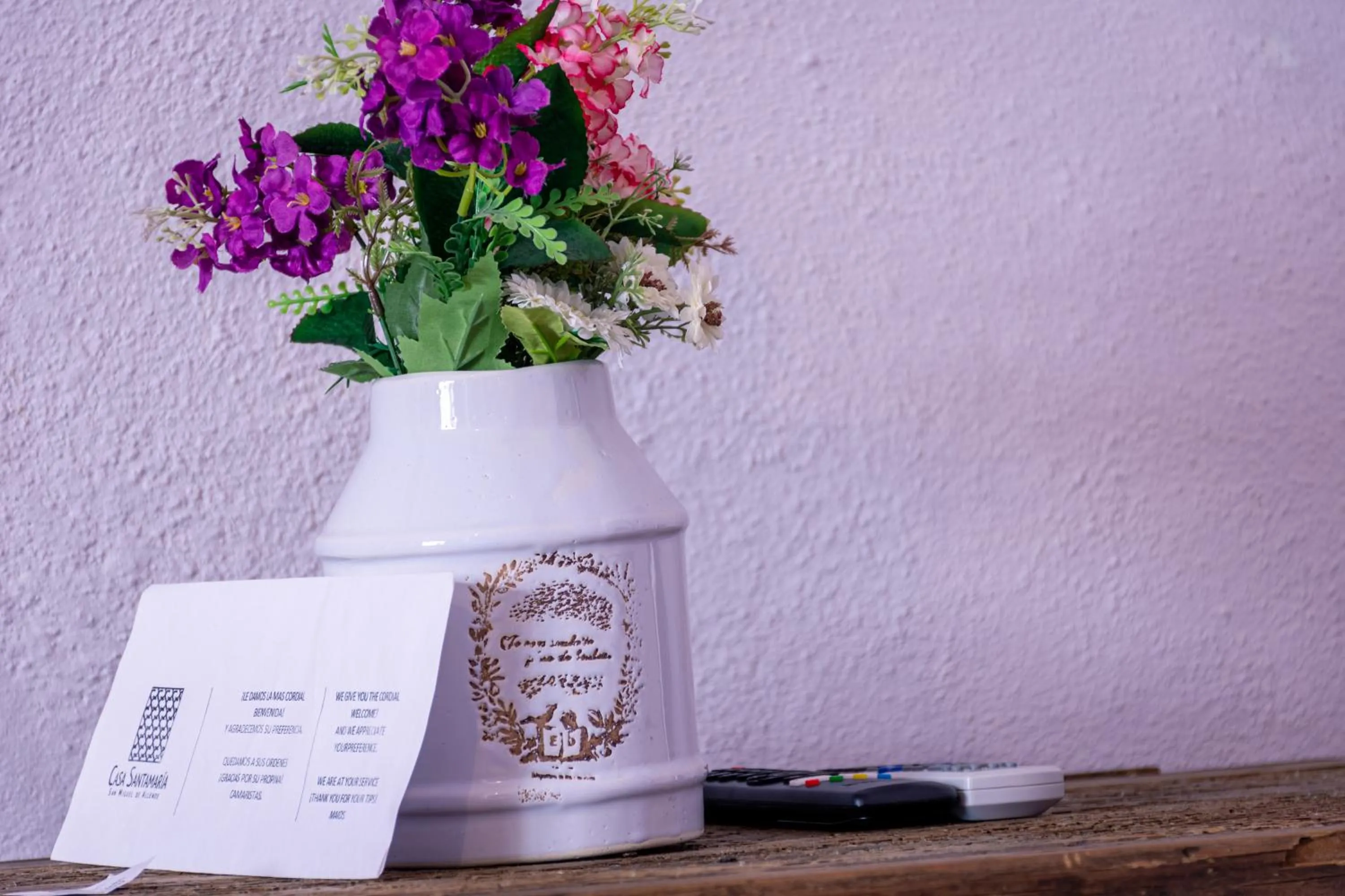 Decorative detail in Hotel Casa Santamaría