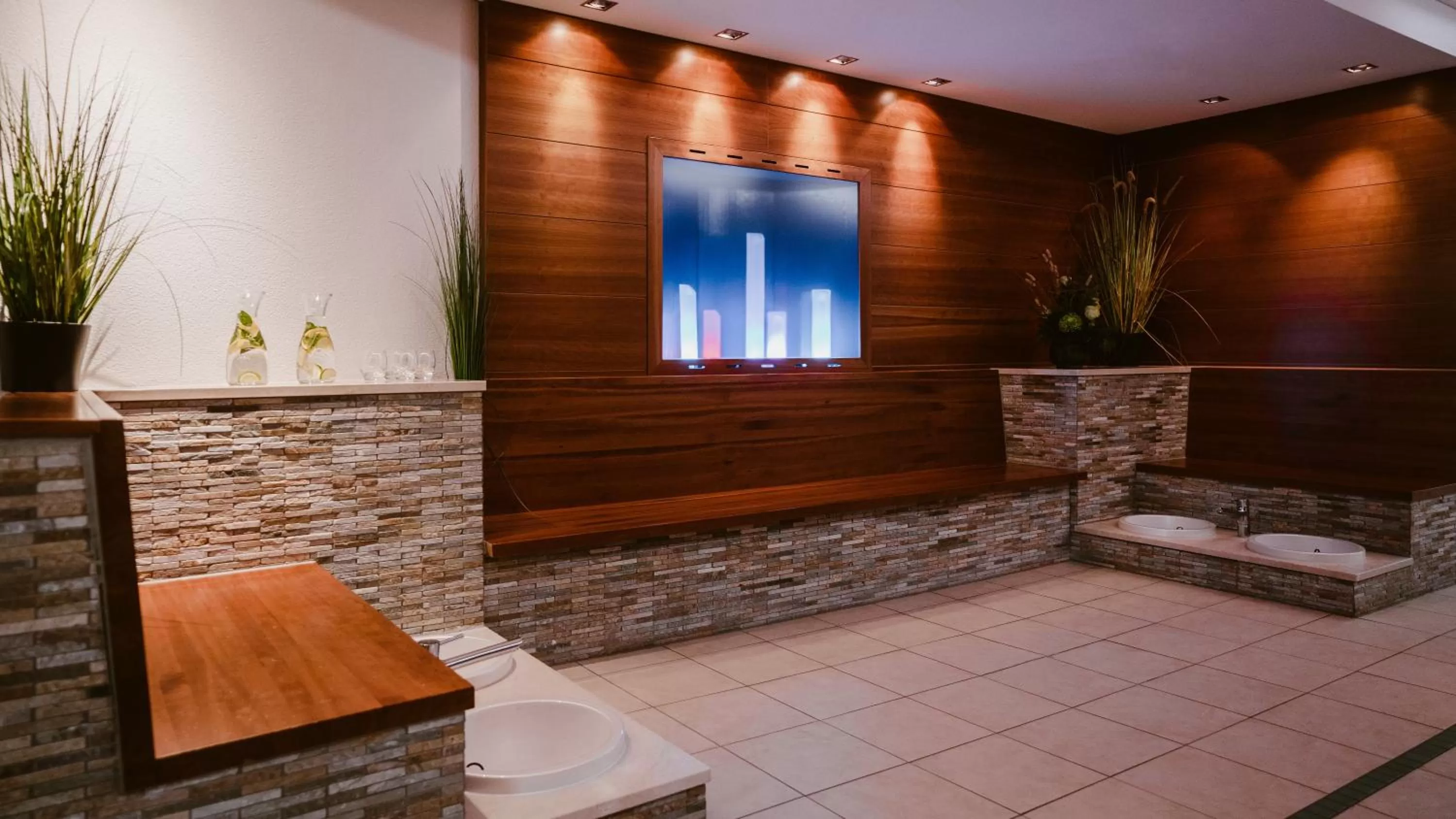 Sauna in Parkhotel St.Leonhard