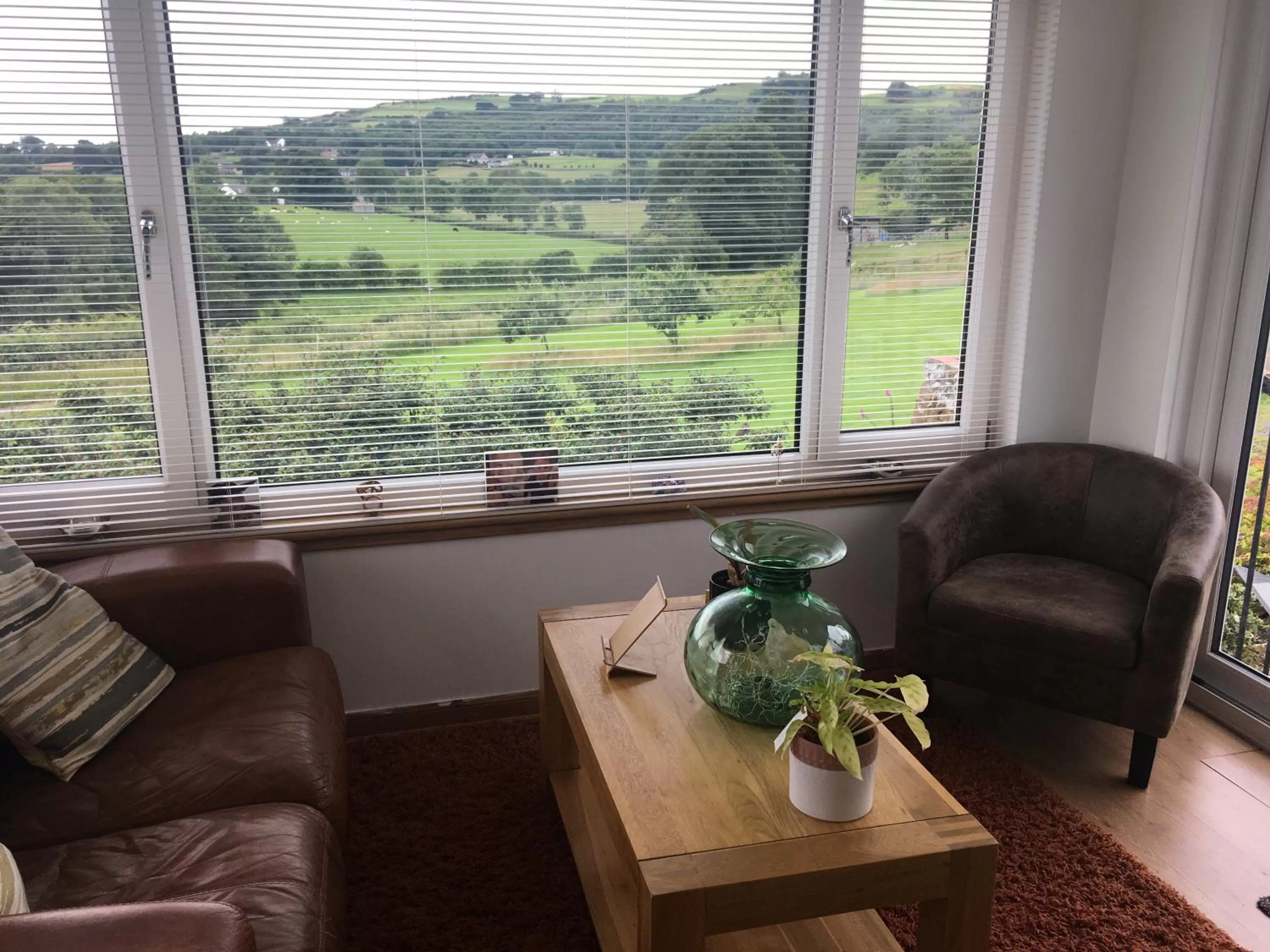 Living room, Seating Area in Jacquie's B&B -Dumfries-Room with a view - hot tub