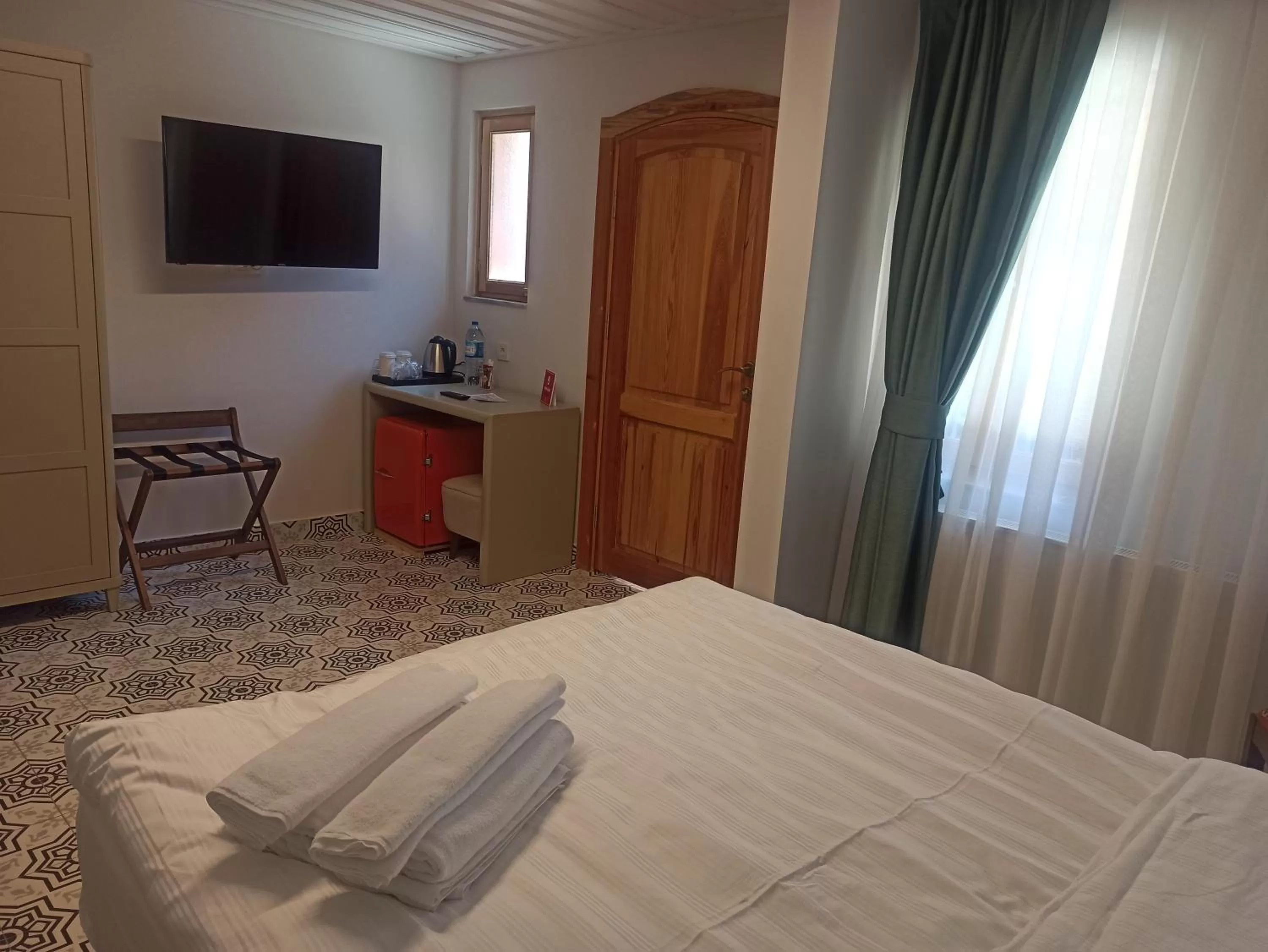 Bed in İkiz Konak Boutique Hotel