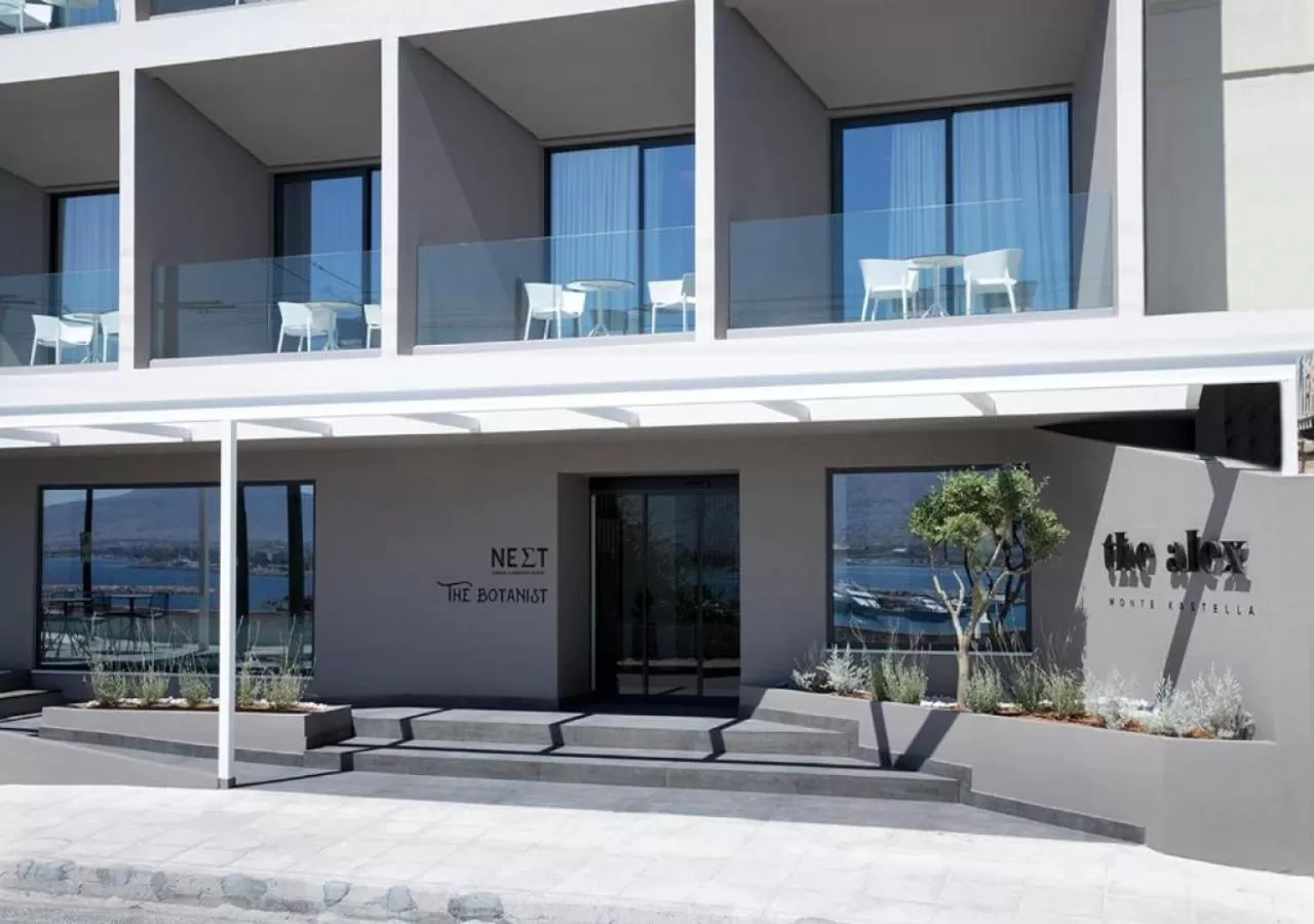 Facade/entrance in The Alex Monte Kastella, Santikos Collection