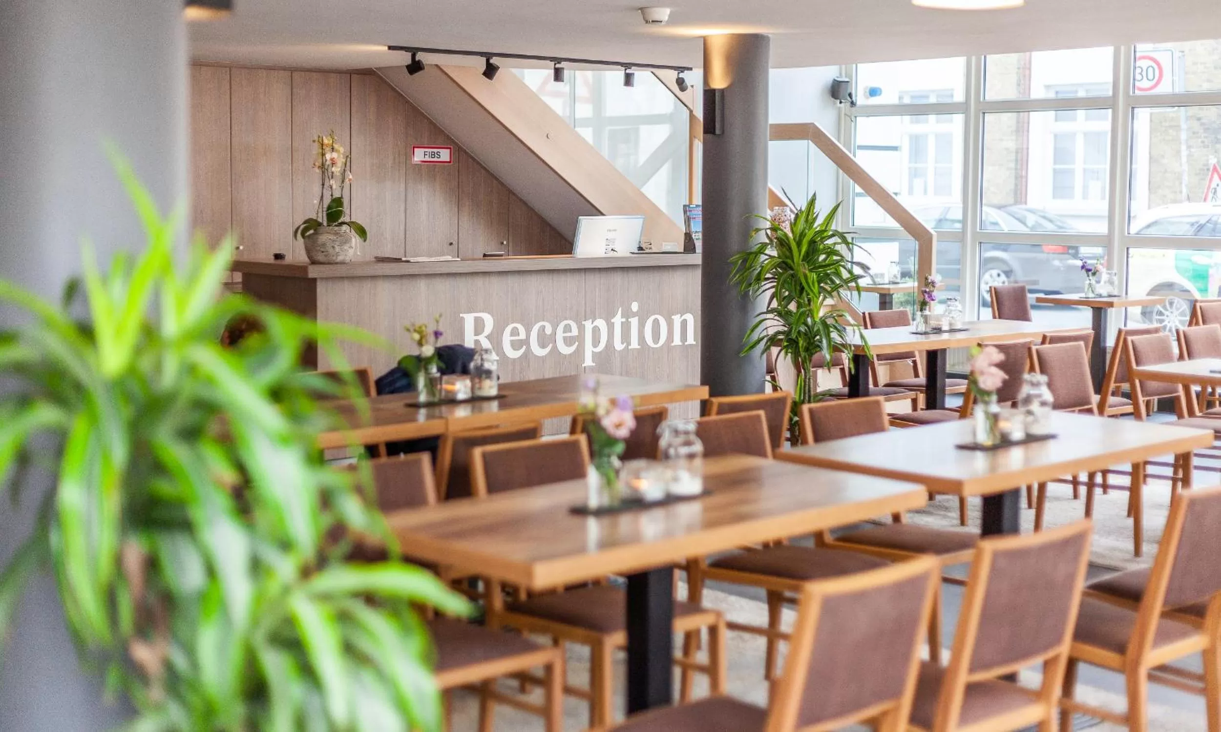 Lobby or reception in Hotel am Fjord