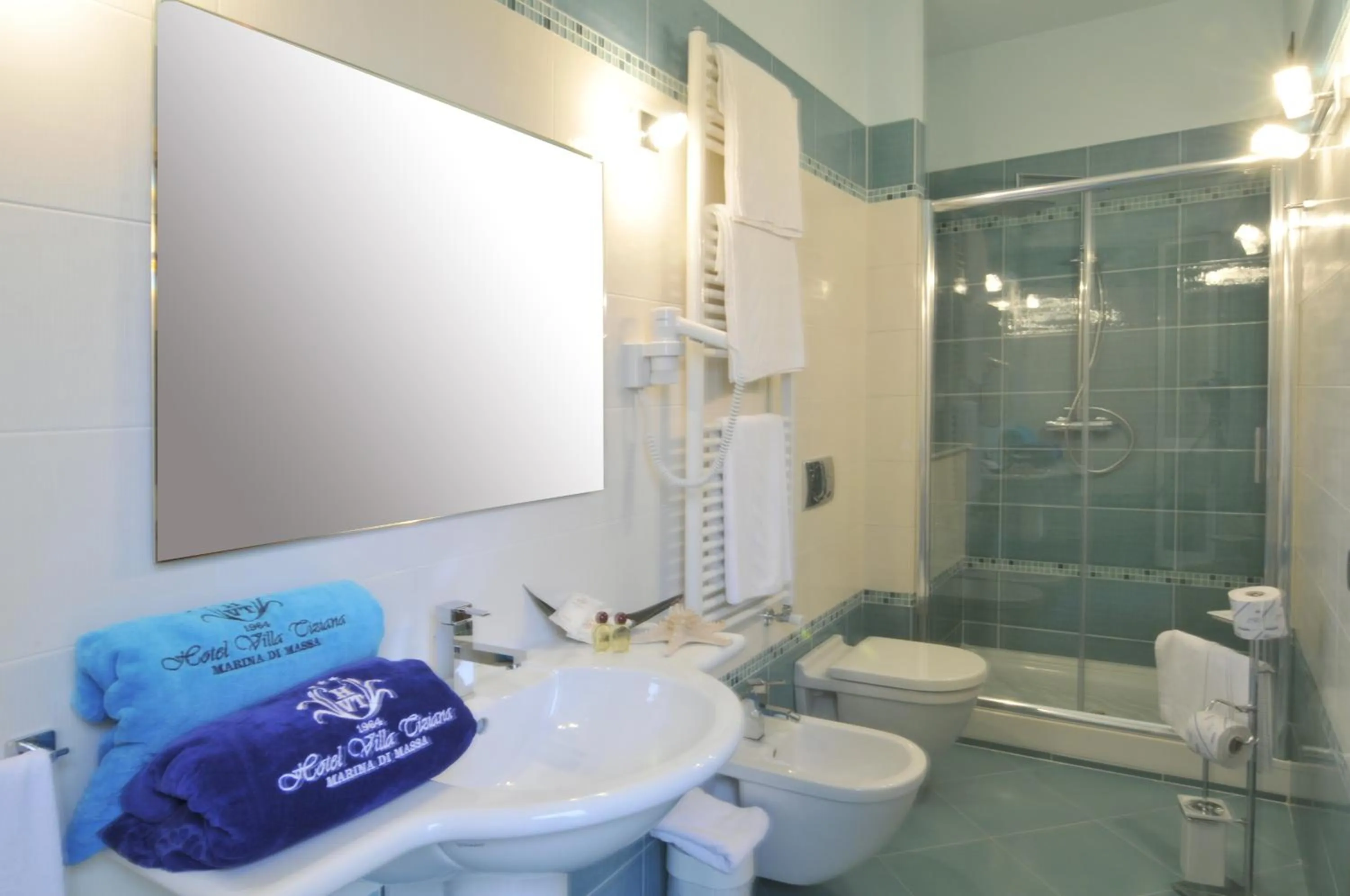 Bathroom in Hotel Villa Tiziana