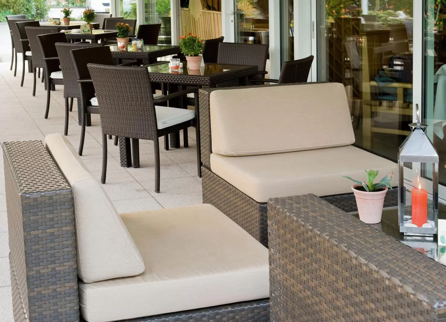 Restaurant/places to eat in Hotel Blankenfeld