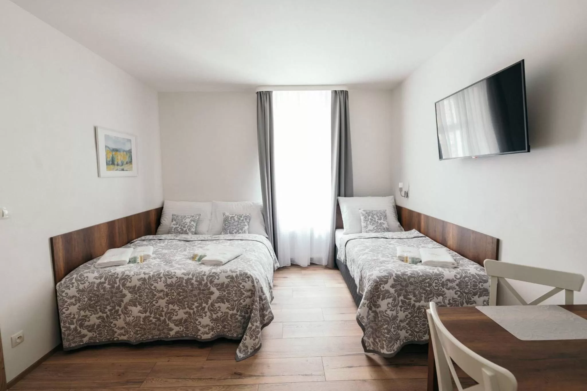 Photo of the whole room, Bed in Vila Jáchymov