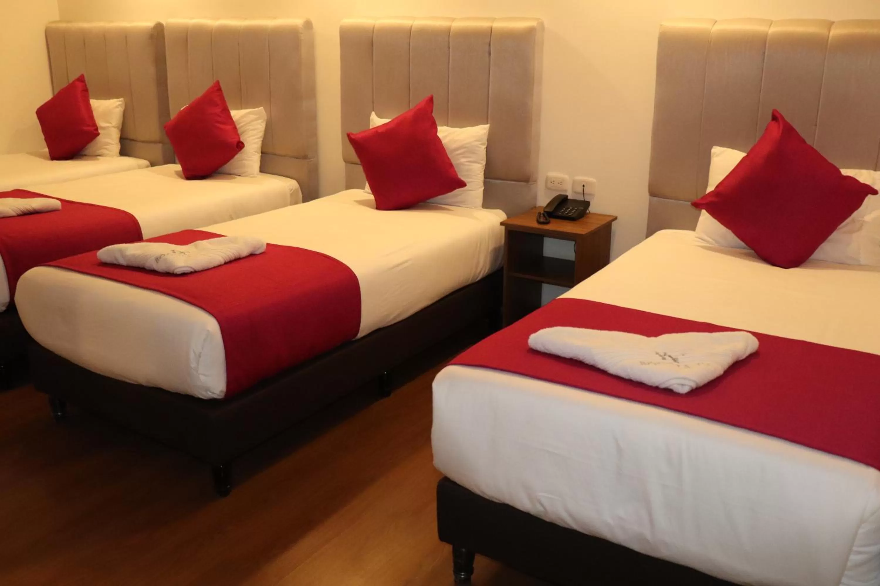 Bed in Hotel Bogota DC