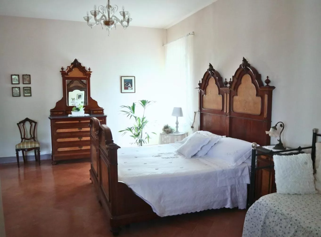 Bed in Villa Albertina