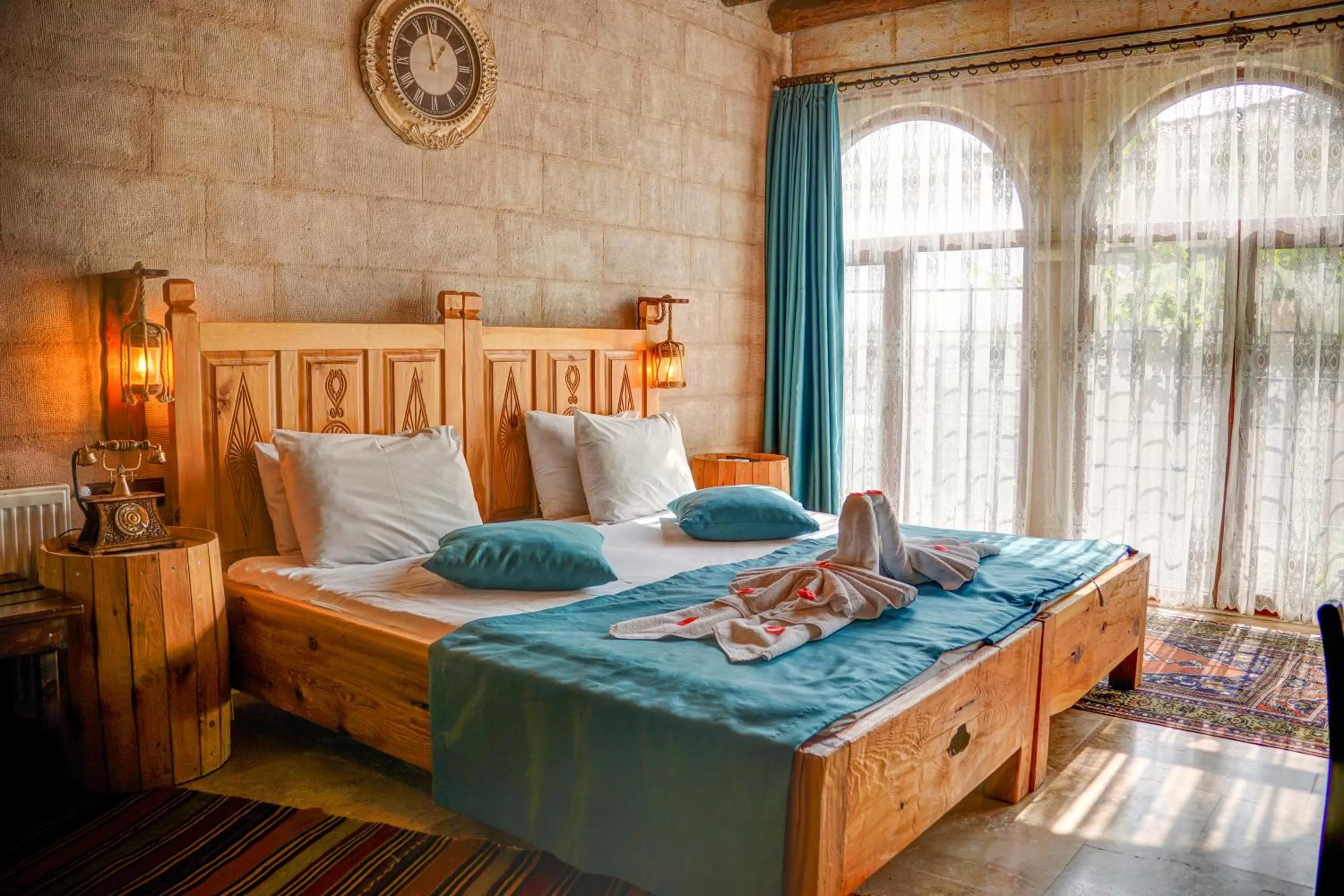 Deluxe Double or Twin Room with City View in Efendi Cave Hotel