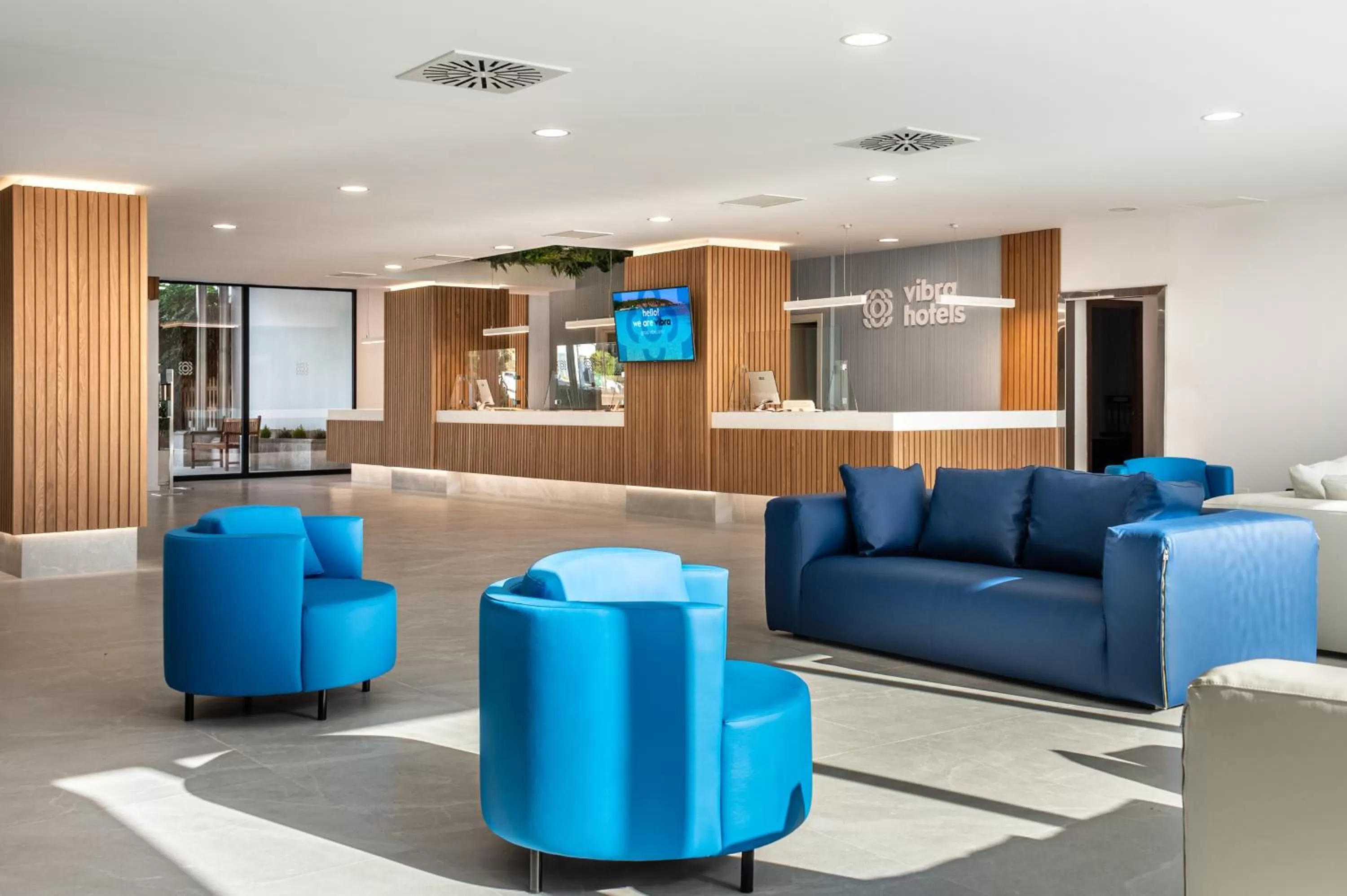 Lobby or reception in Hotel Vibra Beverly Playa