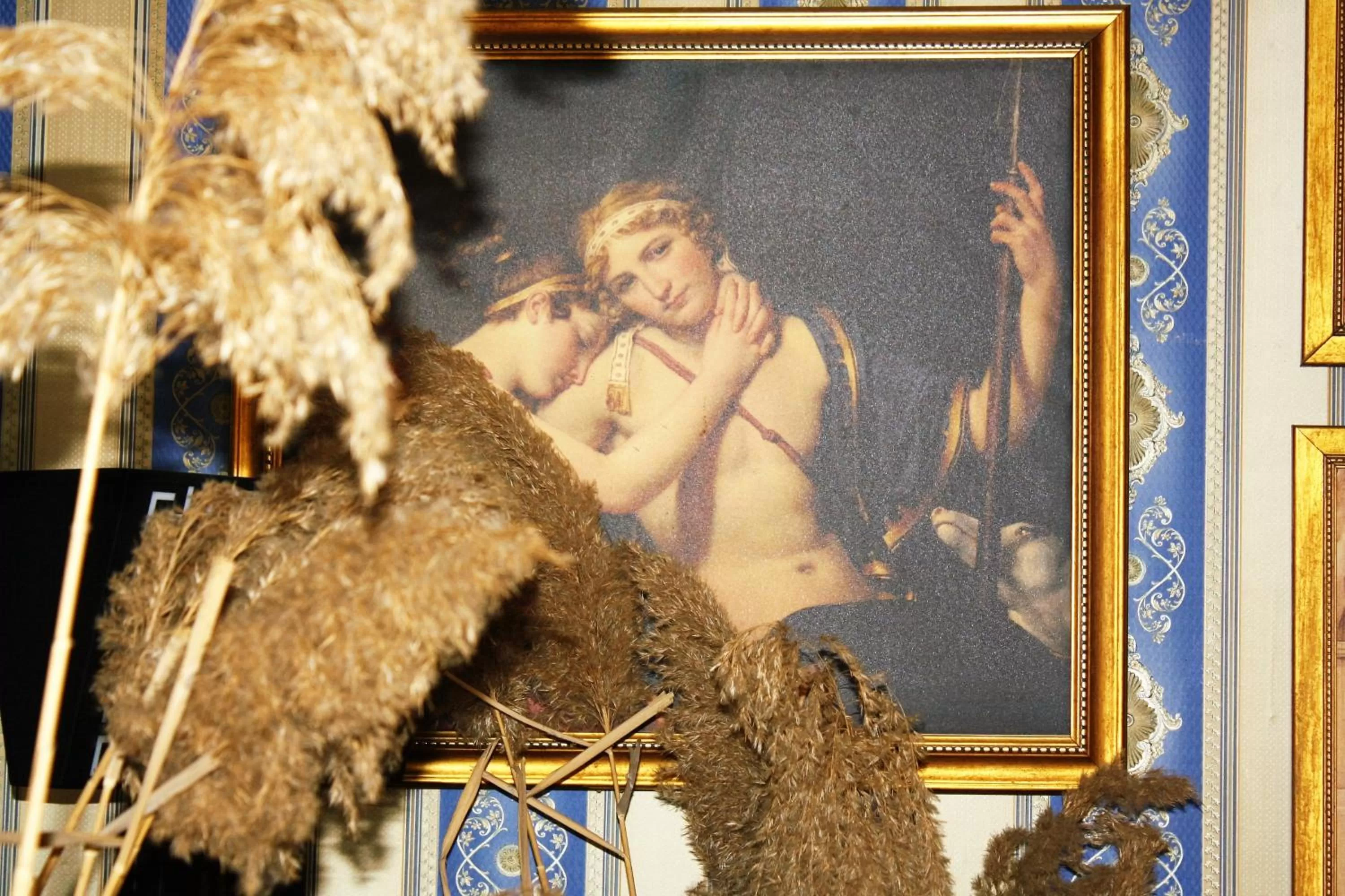 Decorative detail in Hotel Villa Verde