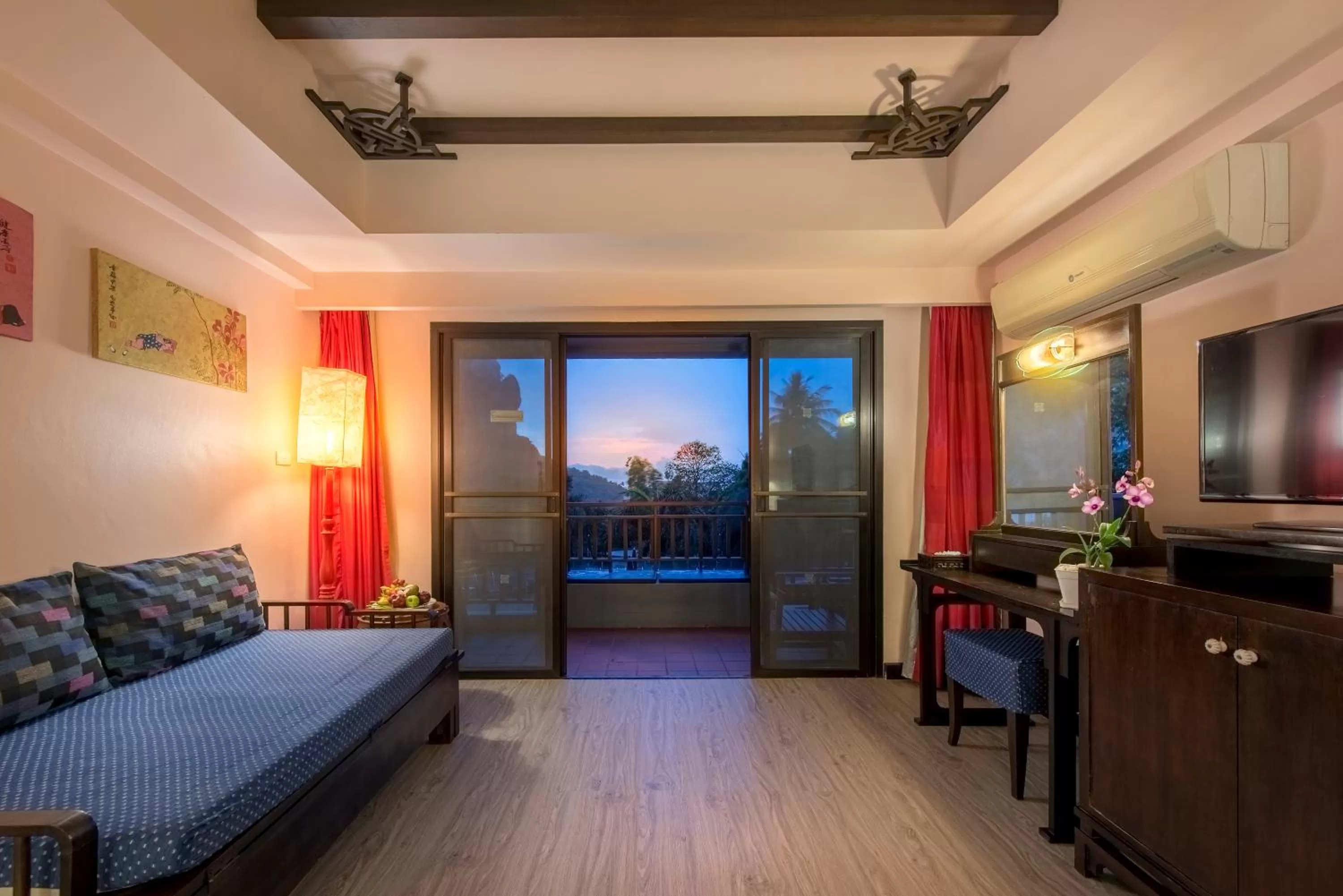 Living room, Bed in Krabi Chada Resort