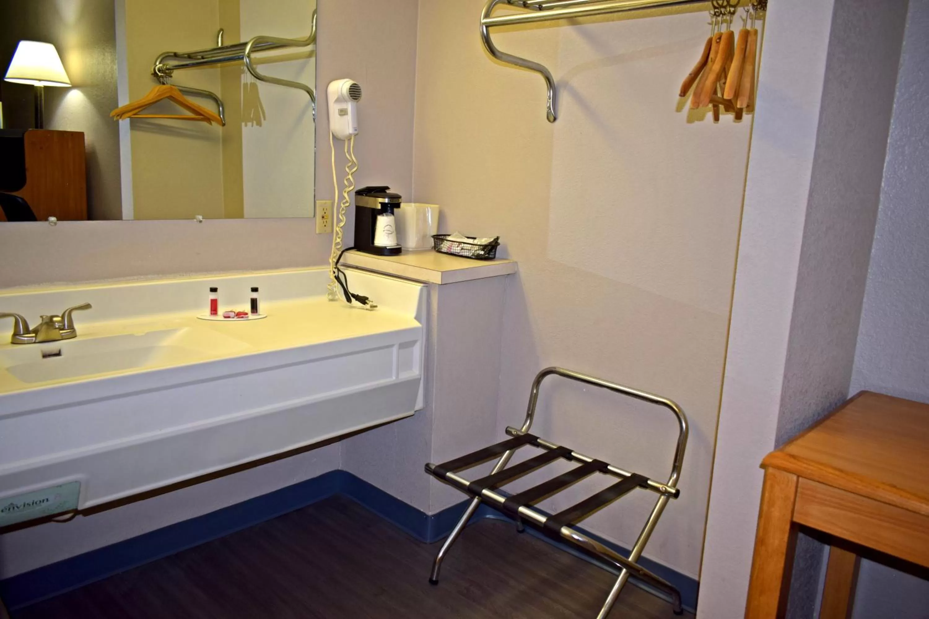 Bathroom in Super 8 by Wyndham Fort Chiswell Wytheville Area