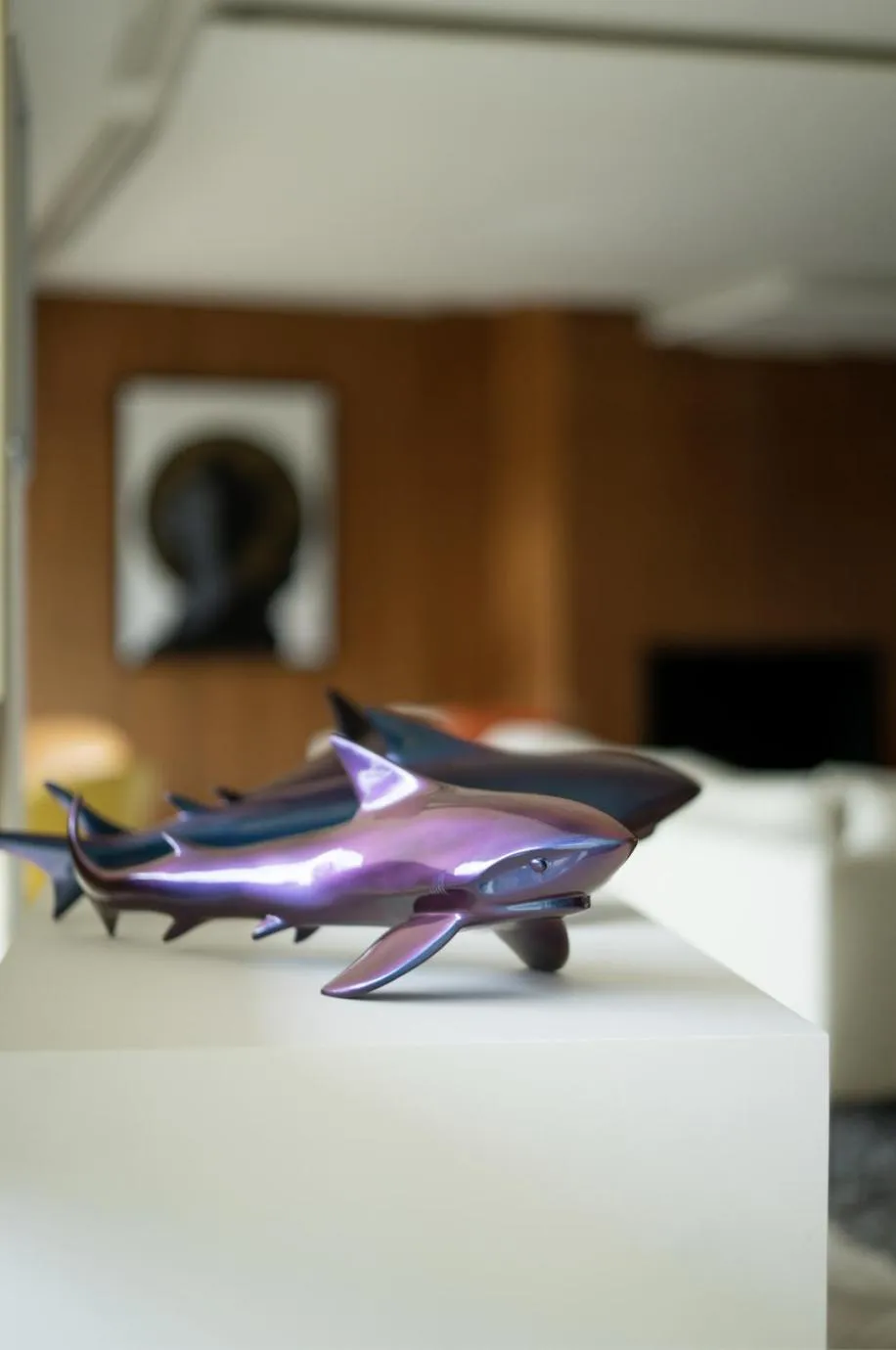 Decorative detail in Hotel Restaurant La Vague de Saint Paul