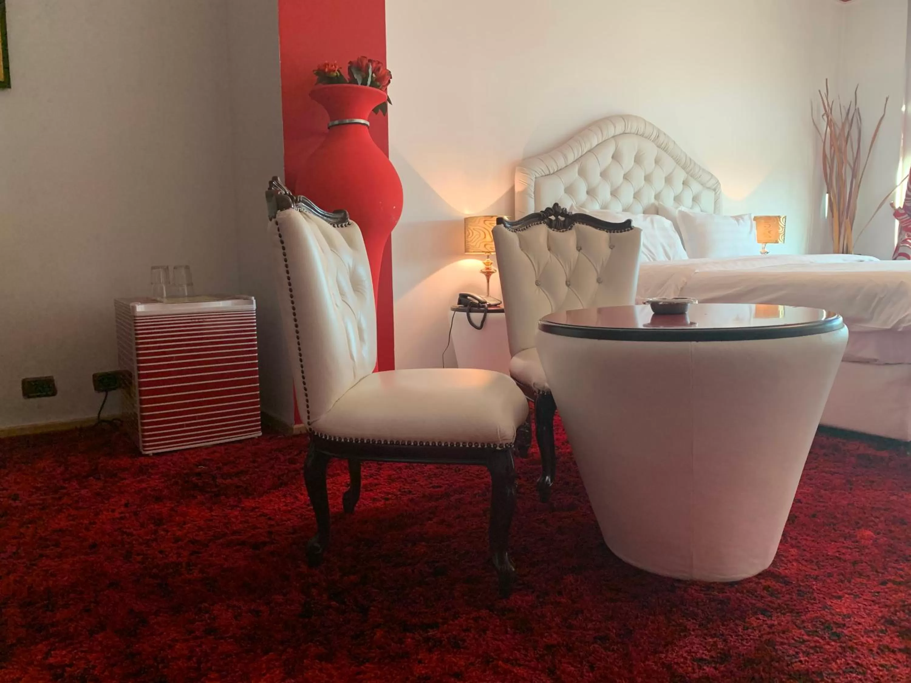 Bed in Hotel Rosa Blu