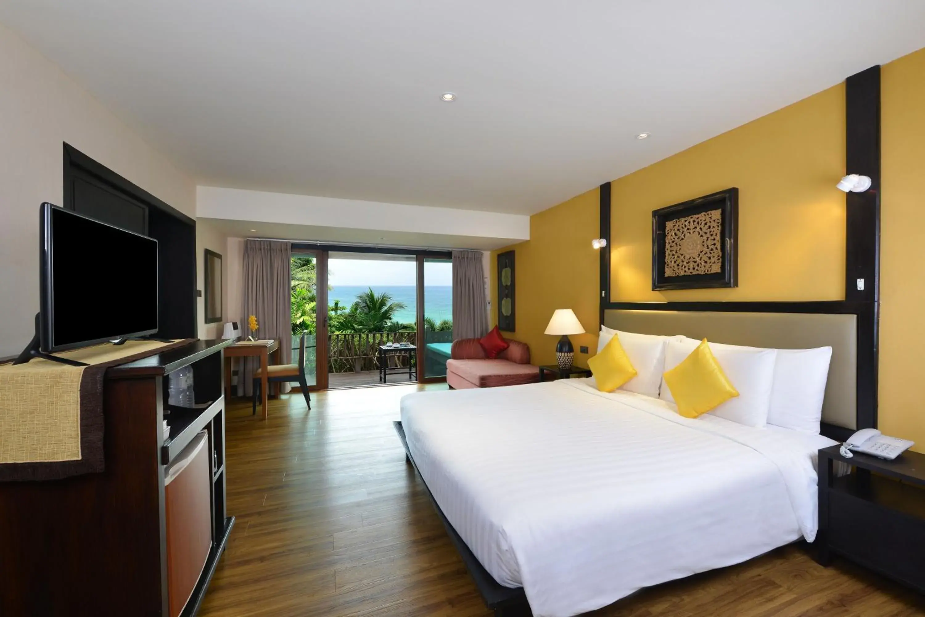 Superior Double or Twin Room with Sea View in Andaman White Beach Resort - SHA Plus Superior Double or Twin Room with Sea View in Andaman White Beach Resort - SHA Plus